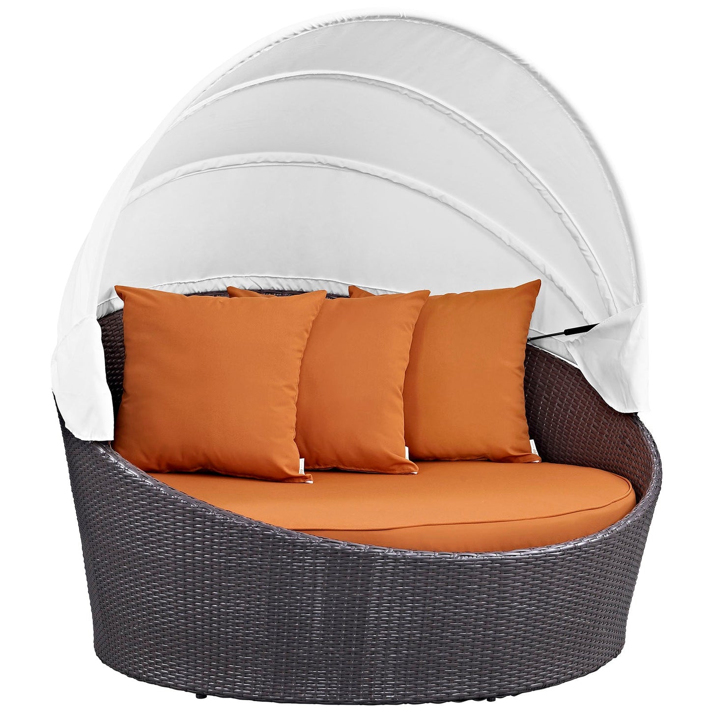 Modway Convene Canopy Outdoor Patio Daybed - EEI-2175 | Outdoor Patio Daybed | 