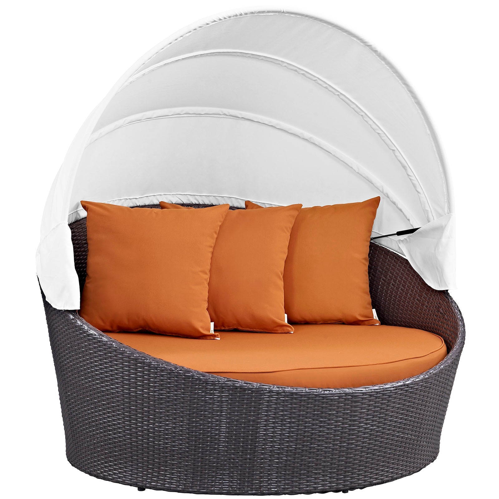 Modway Convene Canopy Outdoor Patio Daybed - EEI-2175 | Outdoor Patio Daybed | 