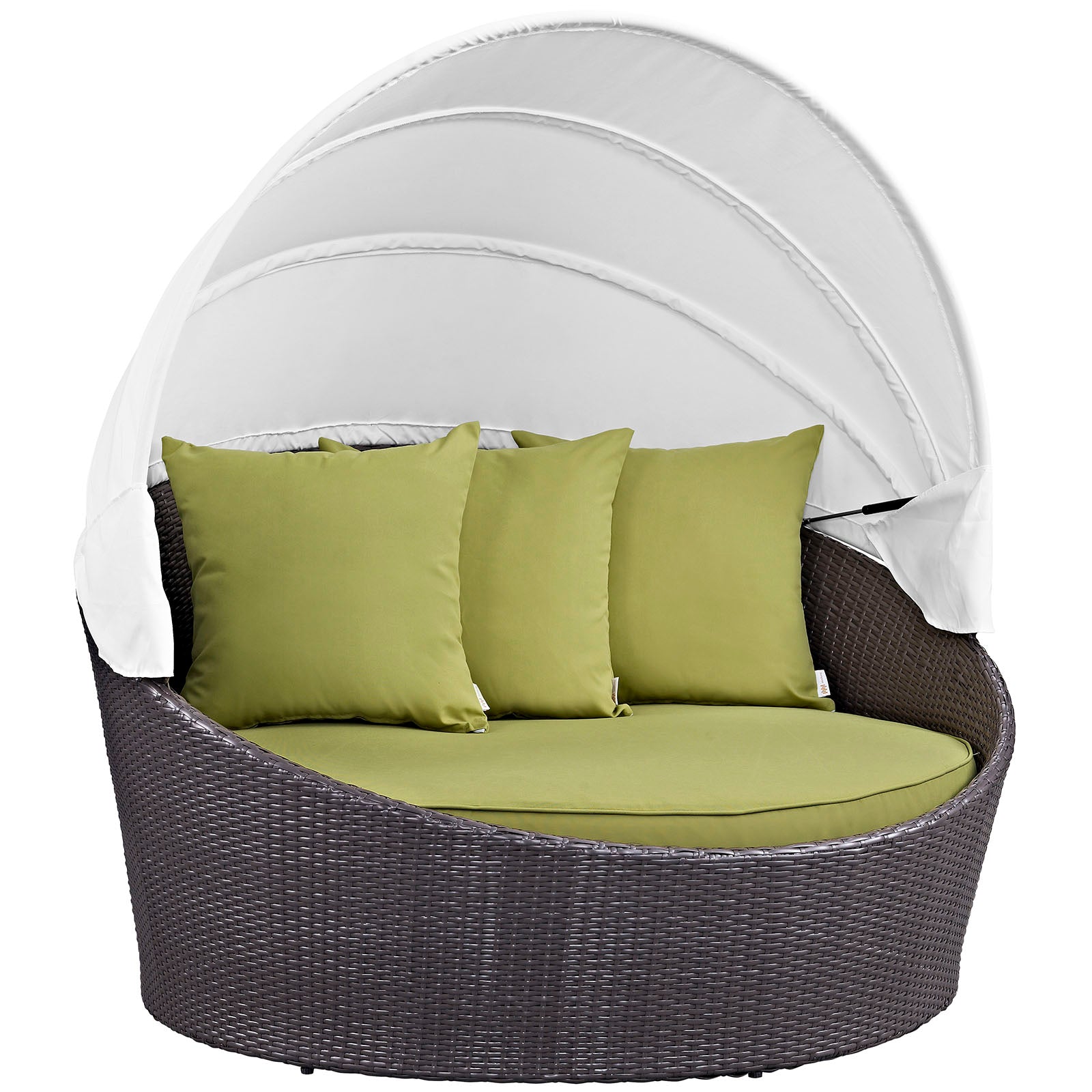 Modway Convene Canopy Outdoor Patio Daybed - EEI-2175 | Outdoor Patio Daybed | 