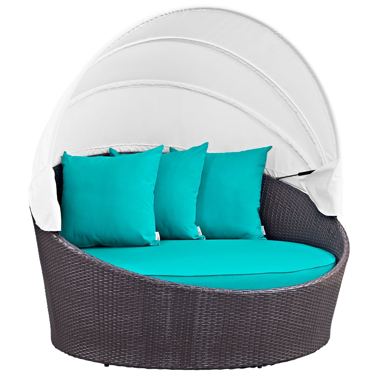 Modway Convene Canopy Outdoor Patio Daybed - EEI-2175 | Outdoor Patio Daybed | 
