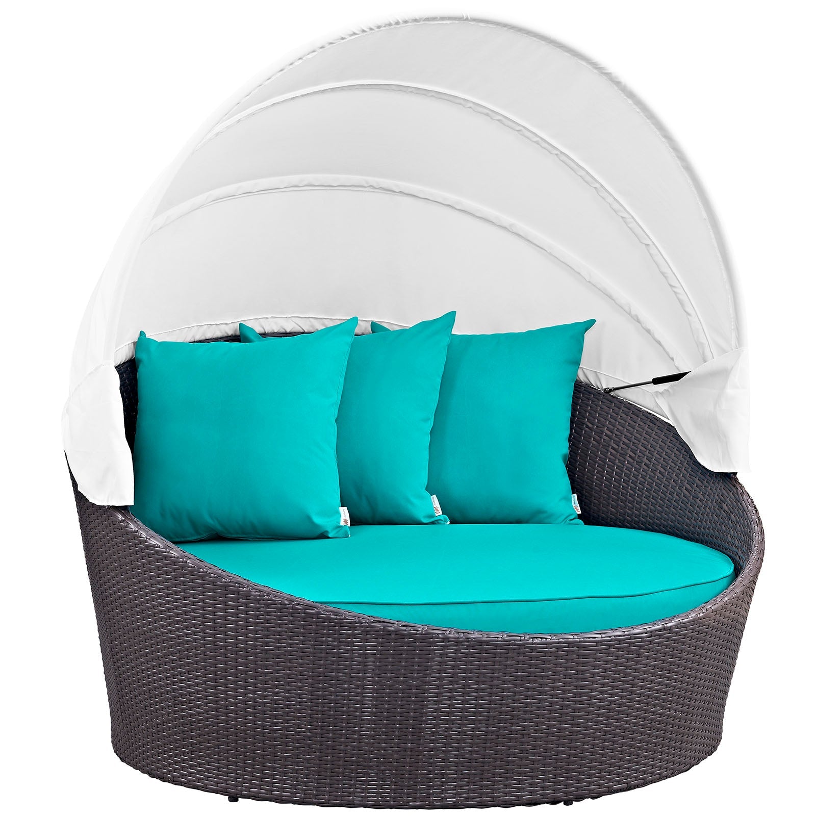 Modway Convene Canopy Outdoor Patio Daybed - EEI-2175 | Outdoor Patio Daybed | 