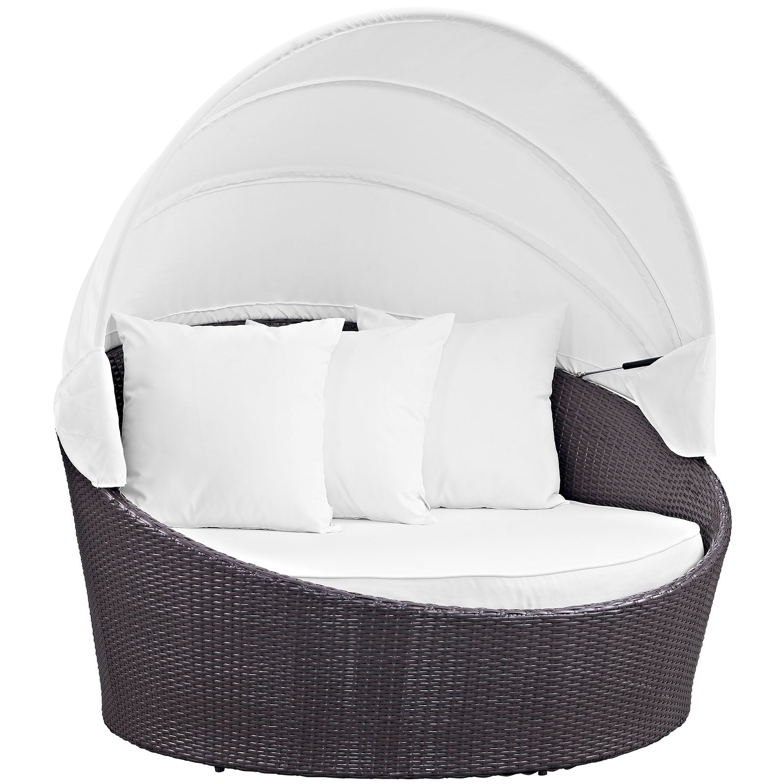Modway Convene Canopy Outdoor Patio Daybed - EEI-2175 | Outdoor Patio Daybed | 