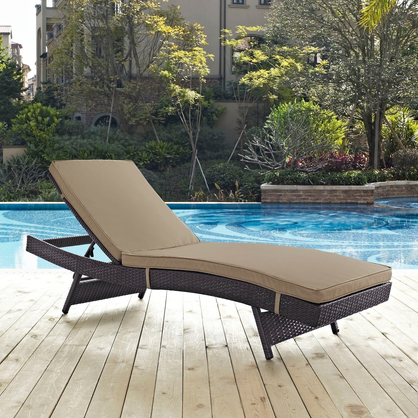 Modway Convene Outdoor Patio Chaise | Outdoor Patio Daybed
