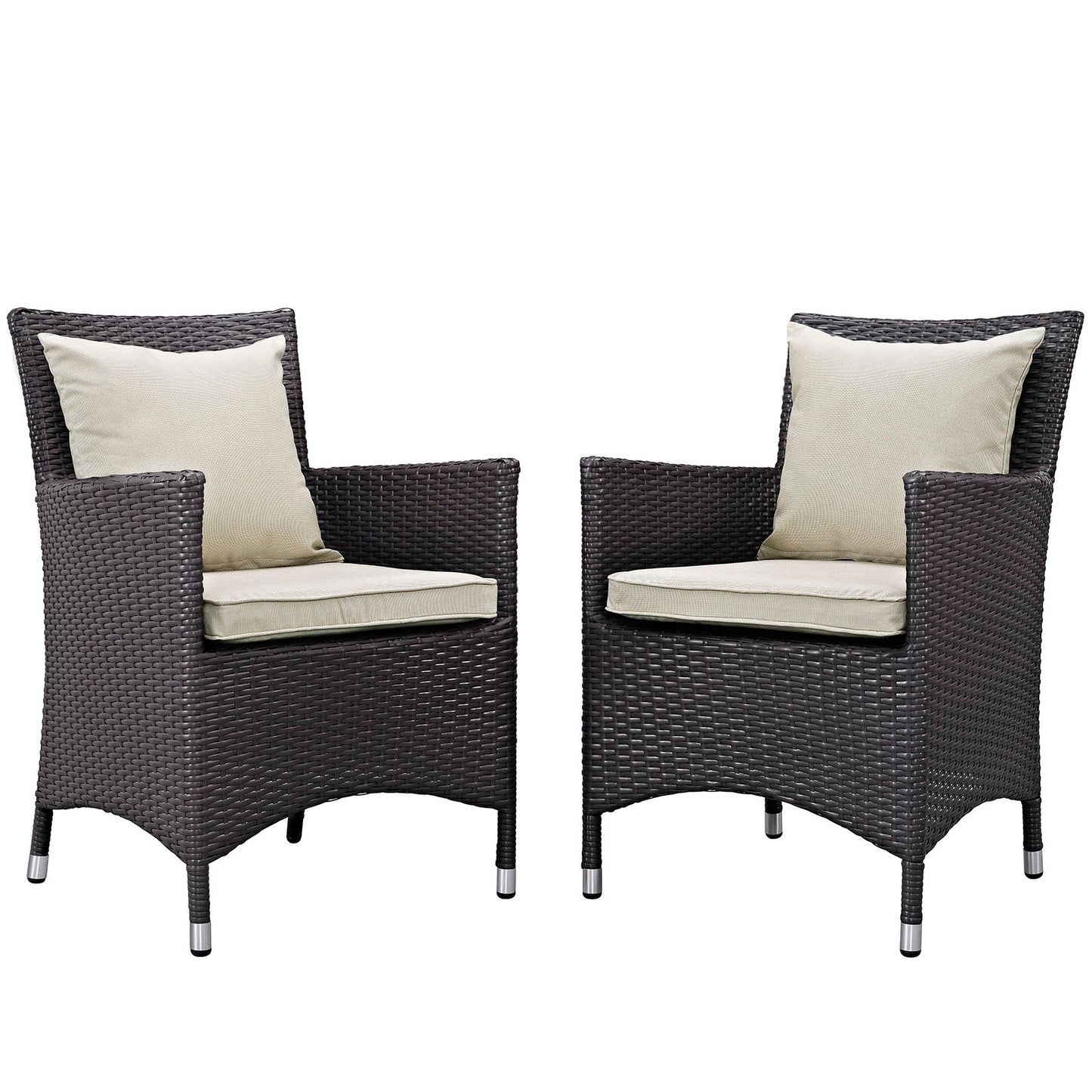 Modway Convene 2 Piece Outdoor Patio Dining Set - EEI-2188 | Dining Sets | 