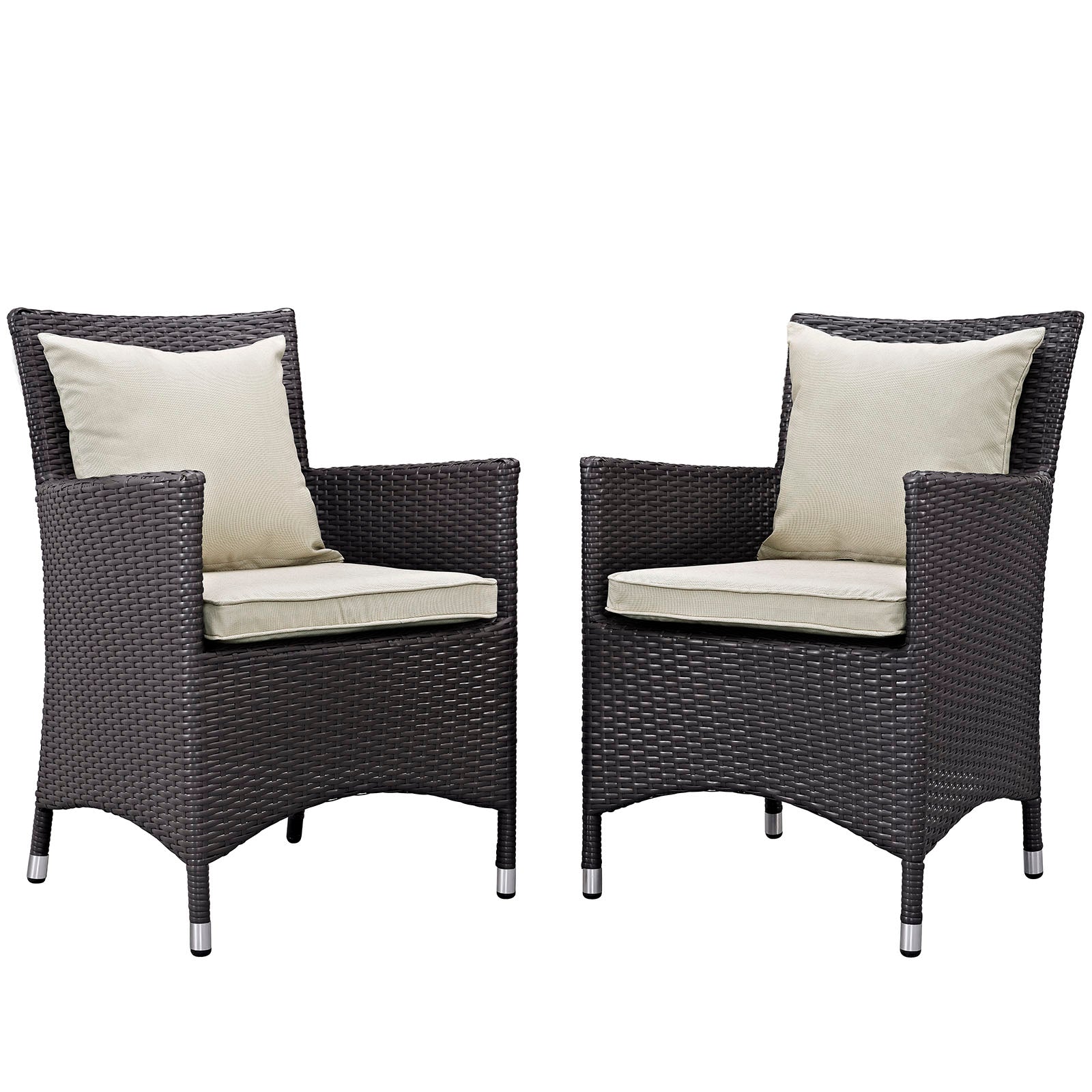 Modway Convene 2 Piece Outdoor Patio Dining Set - EEI-2188 | Dining Sets | 