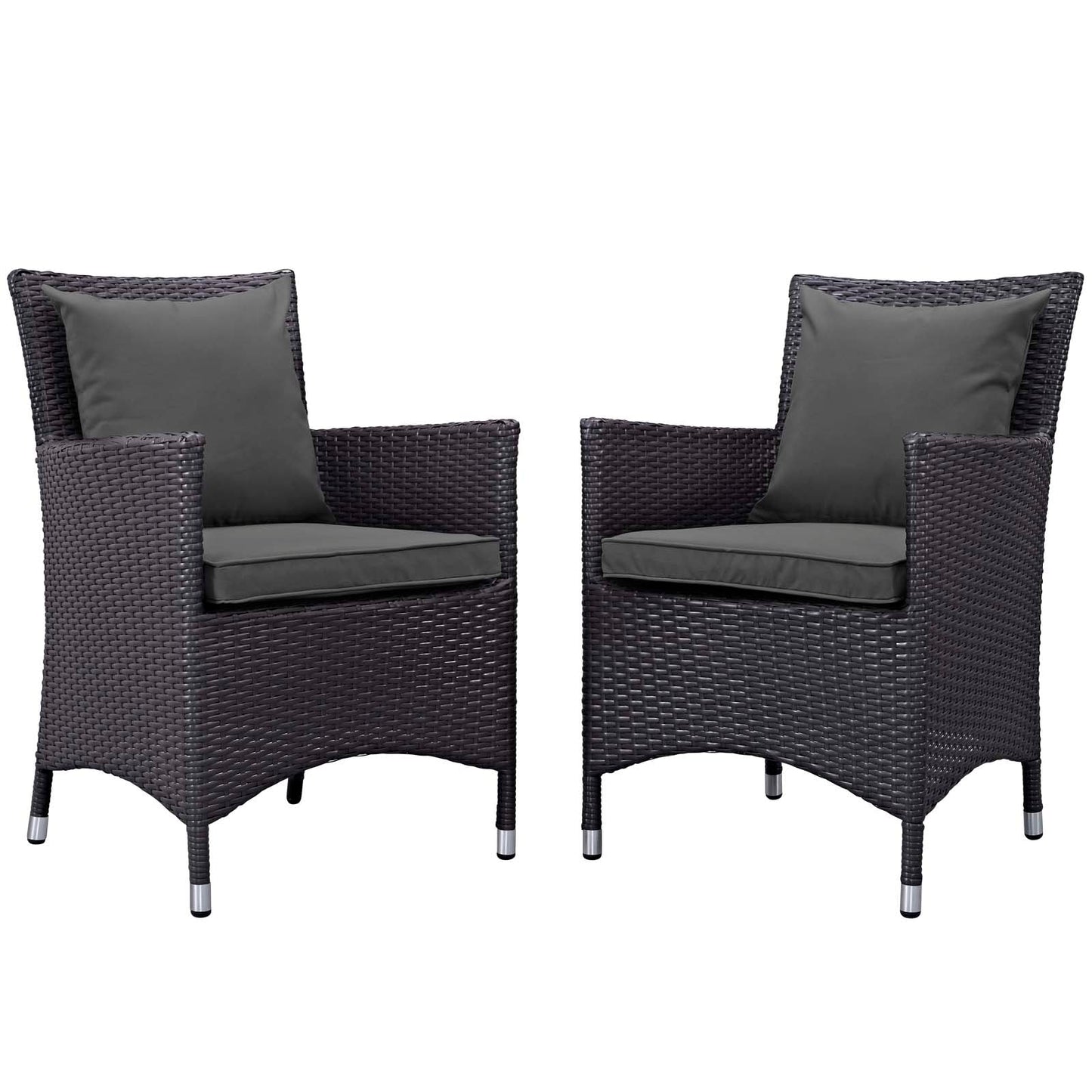 Modway Convene 2 Piece Outdoor Patio Dining Set - EEI-2188 | Dining Sets | 
