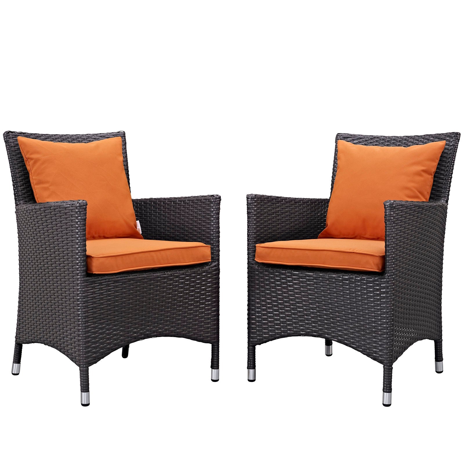 Modway Convene 2 Piece Outdoor Patio Dining Set - EEI-2188 | Dining Sets | 