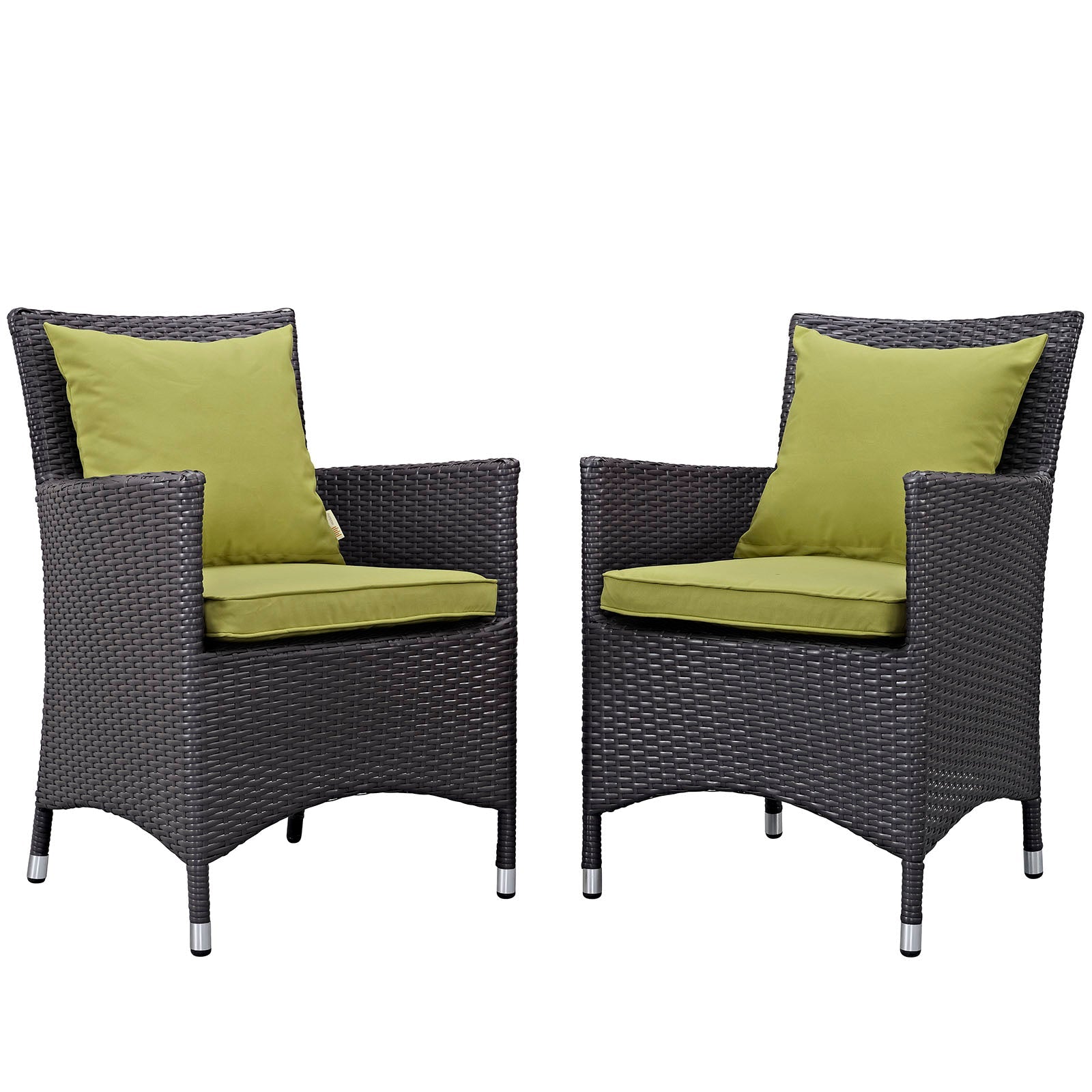 Modway Convene 2 Piece Outdoor Patio Dining Set - EEI-2188 | Dining Sets | 