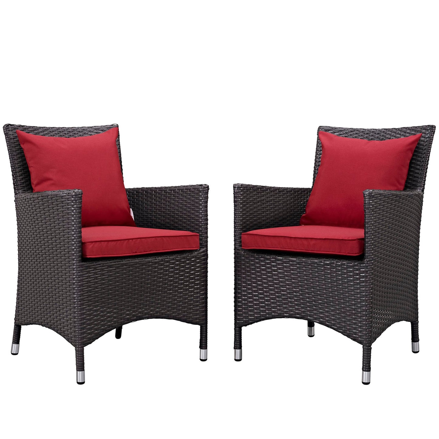 Modway Convene 2 Piece Outdoor Patio Dining Set - EEI-2188 | Dining Sets | 