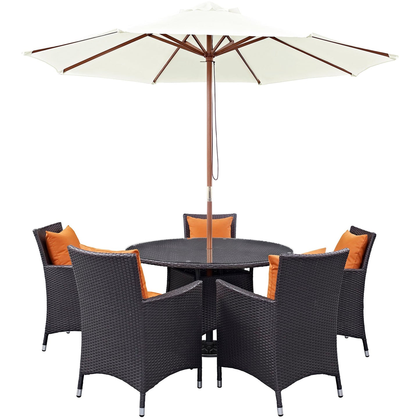 Modway Convene 7 Piece Outdoor Patio Dining Set - EEI-2193 | Outdoor Dining Set | 