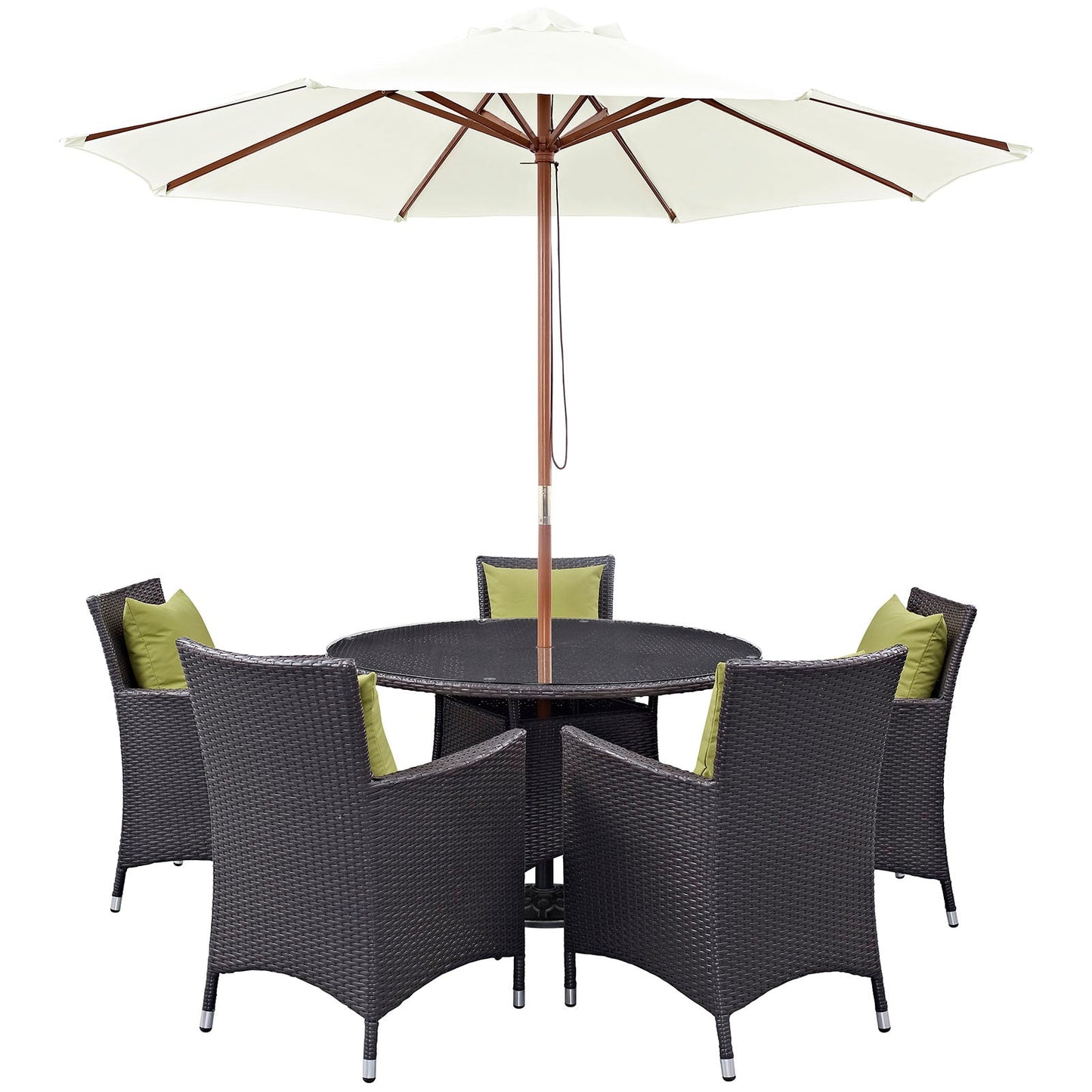 Modway Convene 7 Piece Outdoor Patio Dining Set - EEI-2193 | Outdoor Dining Set | 