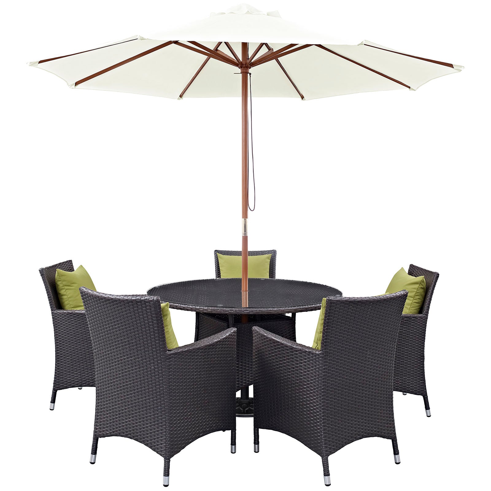 Modway Convene 7 Piece Outdoor Patio Dining Set - EEI-2193 | Outdoor Dining Set | 
