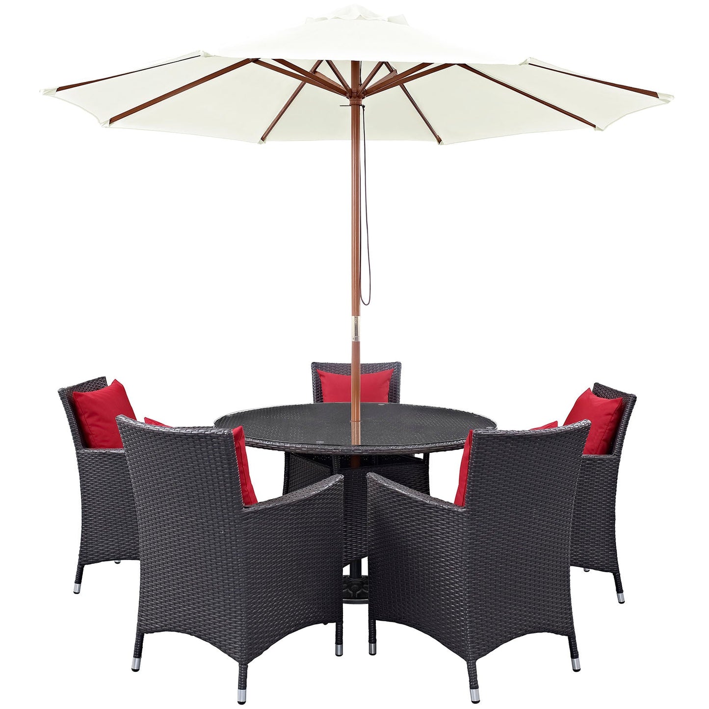 Modway Convene 7 Piece Outdoor Patio Dining Set - EEI-2193 | Outdoor Dining Set | 