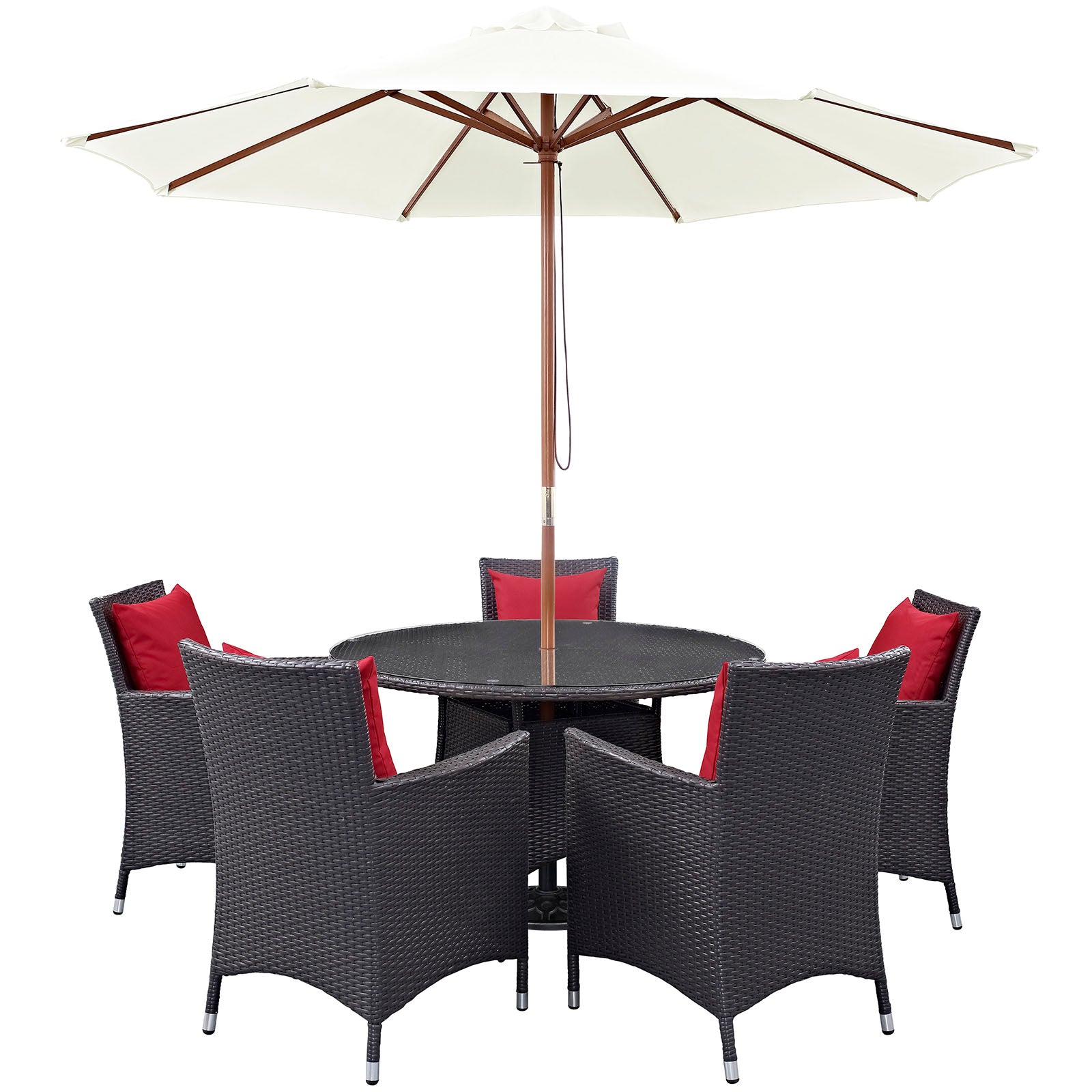 Modway Convene 7 Piece Outdoor Patio Dining Set - EEI-2193 | Outdoor Dining Set | 