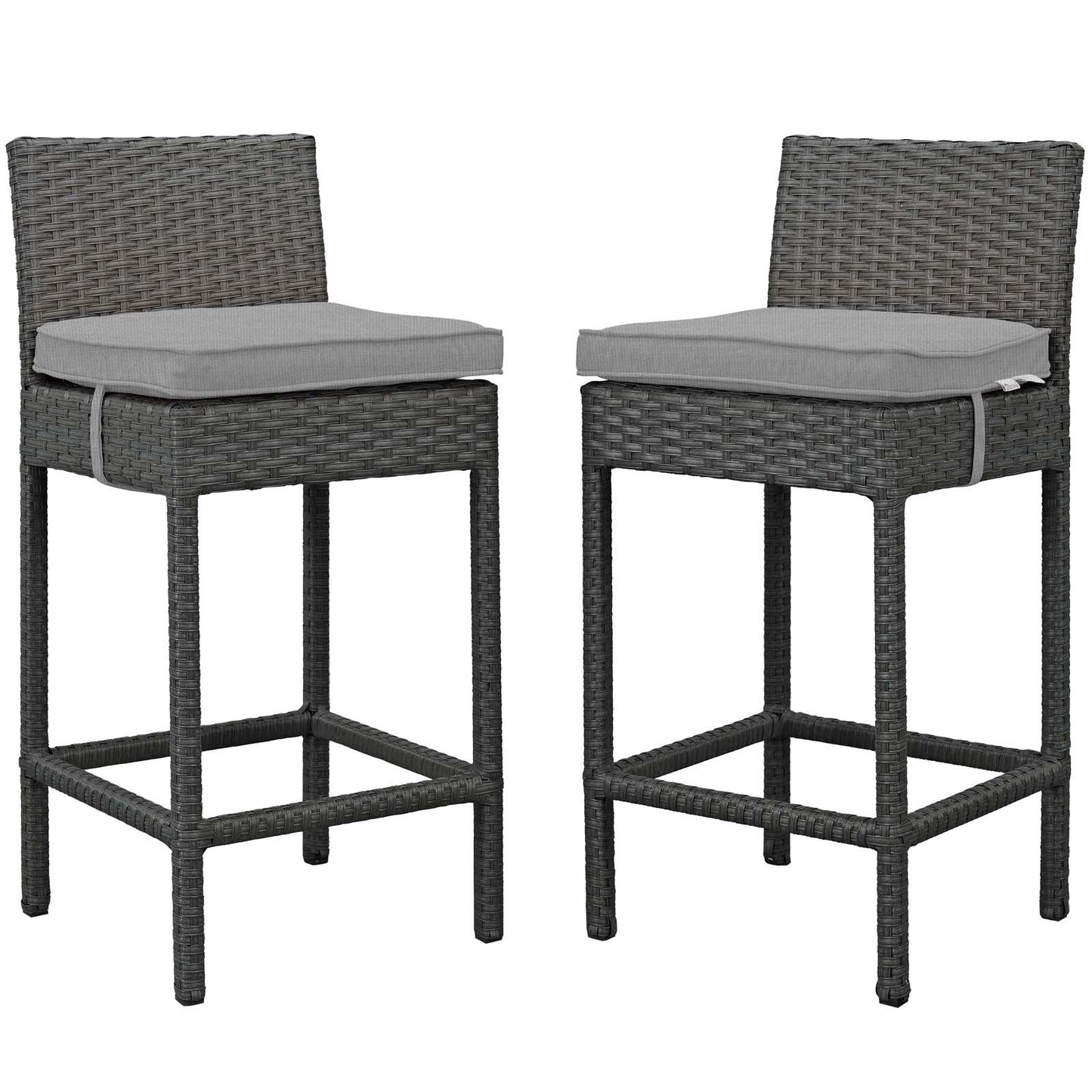 Modway Sojourn 2 Piece Outdoor Patio Sunbrella® Pub Set