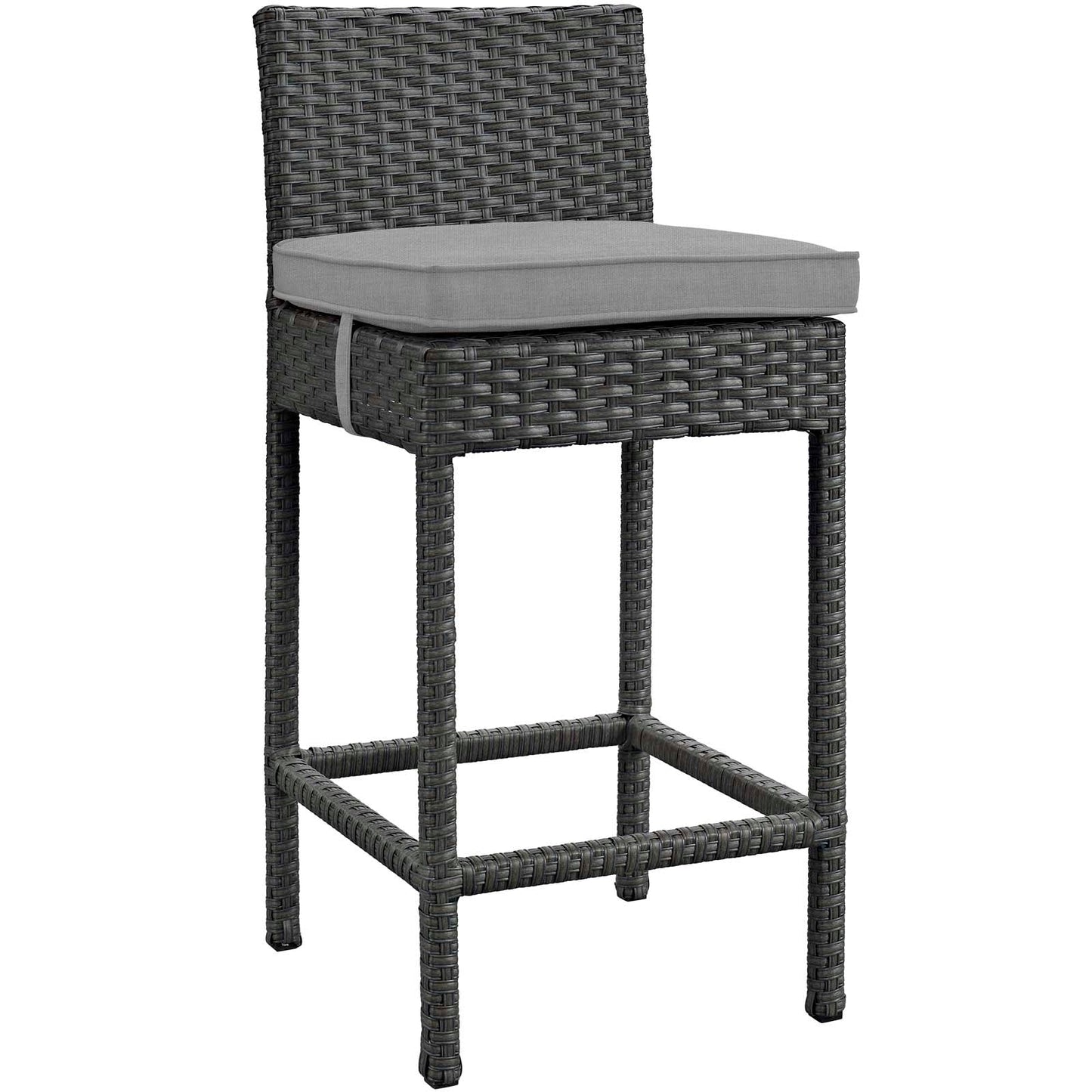 Sojourn 2 Piece Outdoor Patio Sunbrella® Pub Set By Modway - EEI-2195 | Bar Stools | Modishstore - 3