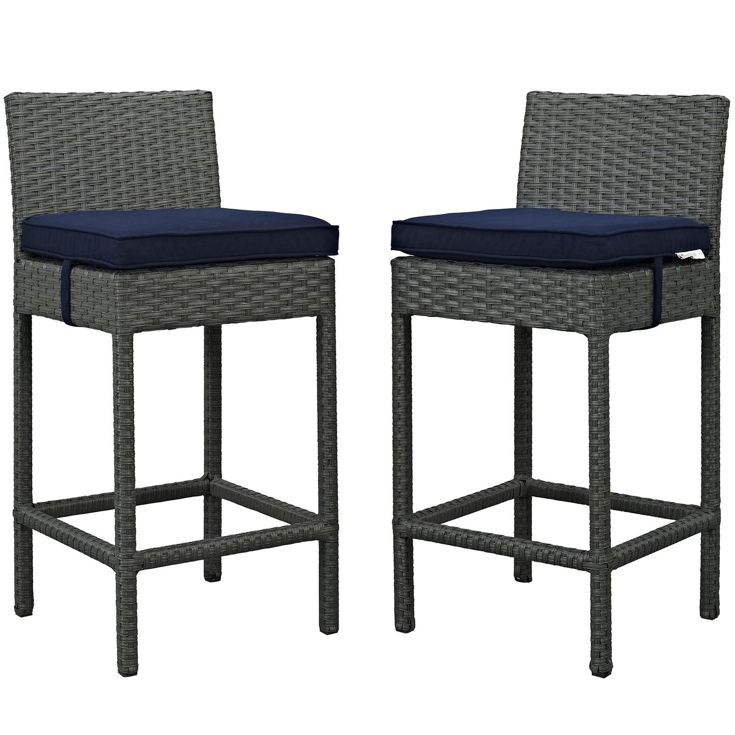 Modway Sojourn 2 Piece Outdoor Patio Sunbrella® Pub Set