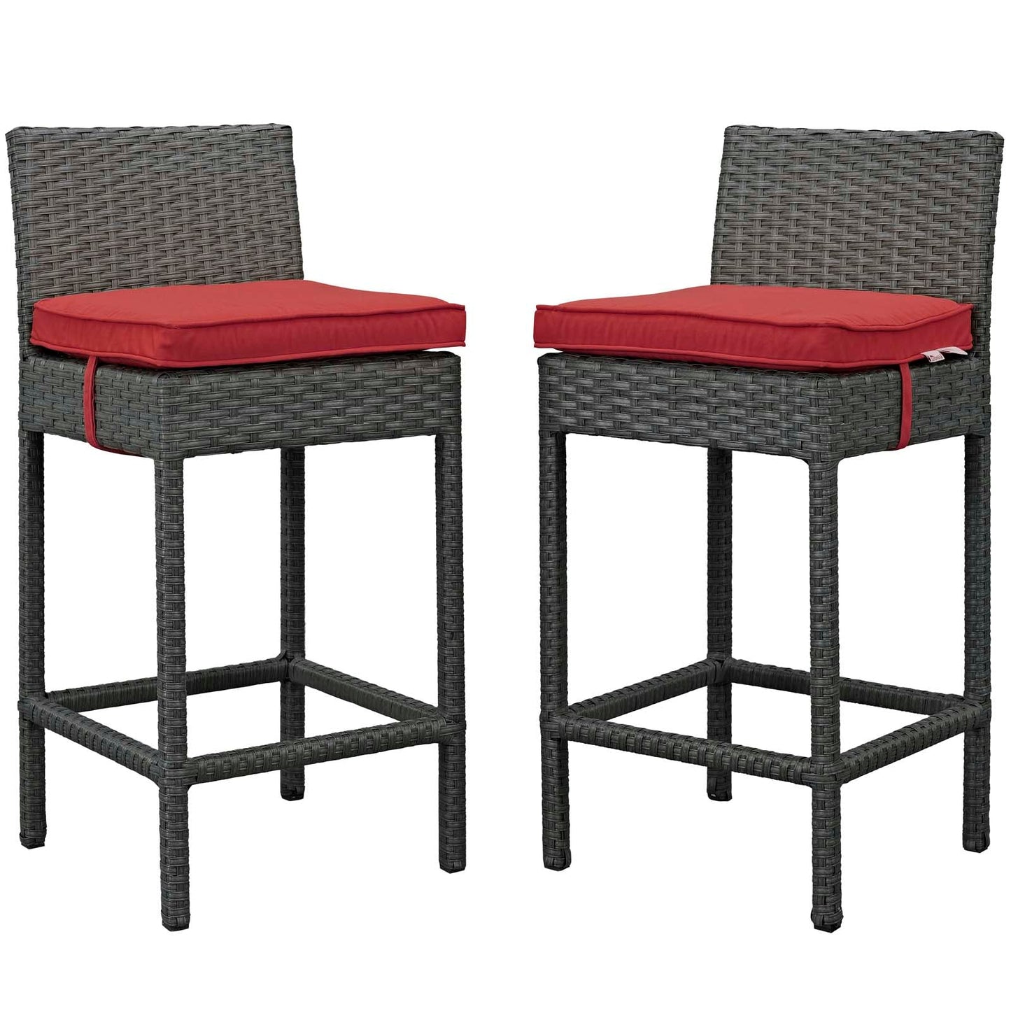 Sojourn 2 Piece Outdoor Patio Sunbrella® Pub Set By Modway - EEI-2195 | Bar Stools | Modishstore - 8