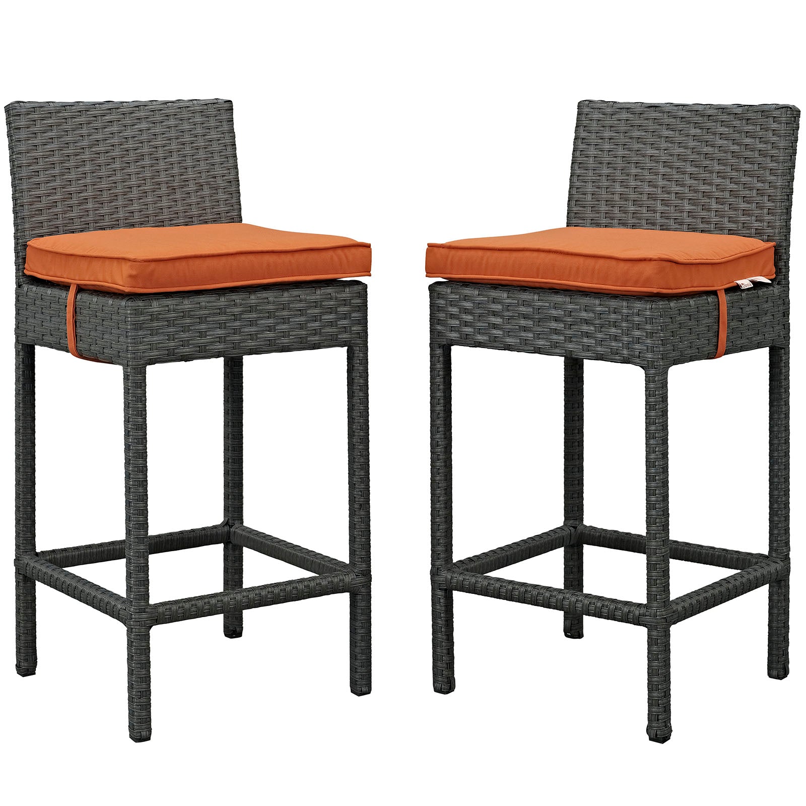 Sojourn 2 Piece Outdoor Patio Sunbrella® Pub Set By Modway - EEI-2195 | Bar Stools | Modishstore - 10