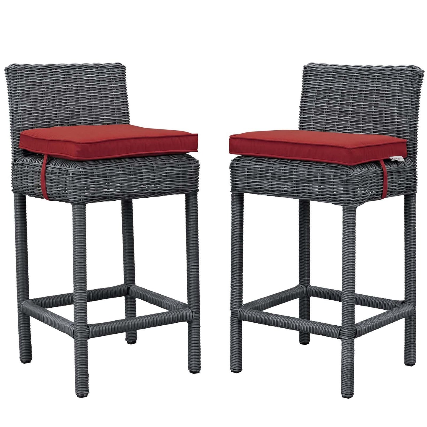 Modway Summon 2 Piece Outdoor Patio Sunbrella® Pub Set