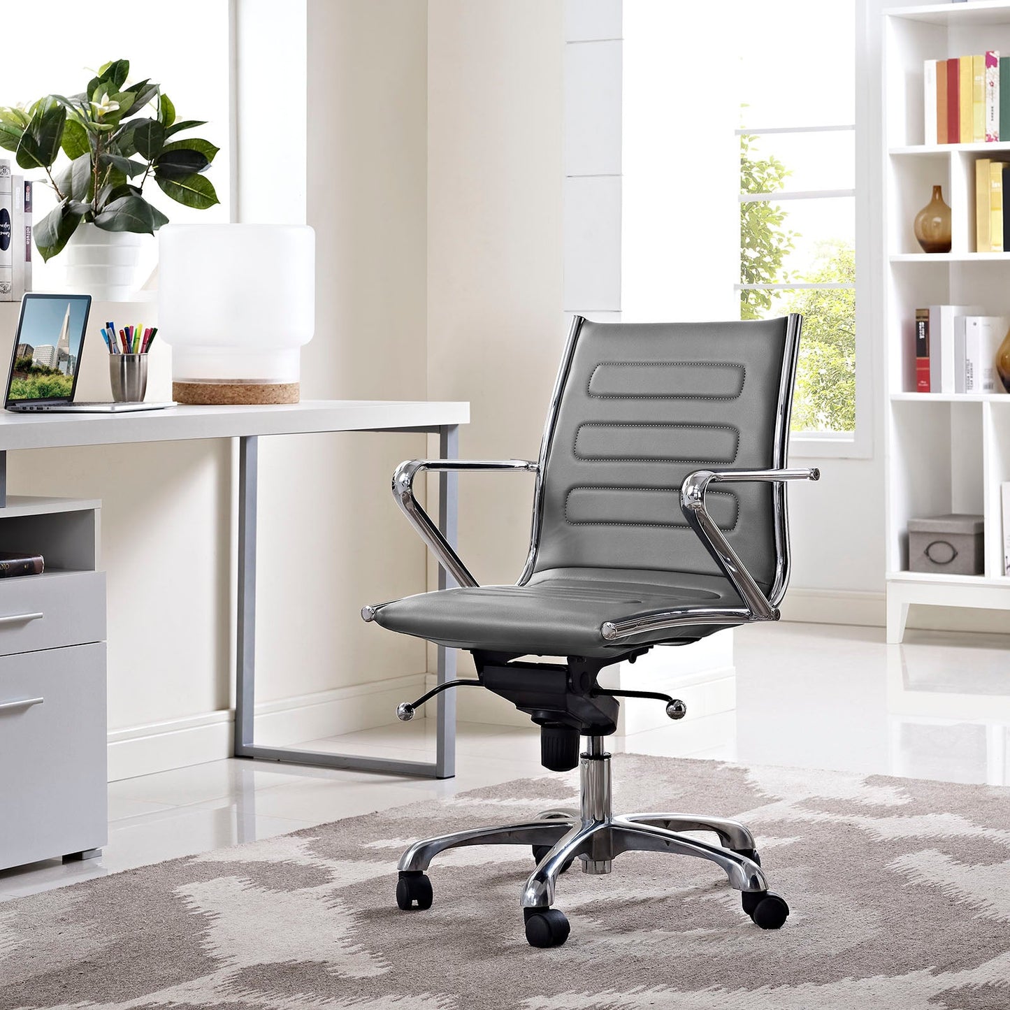 Ascend Mid Back Office Chair By Modway - EEI-2214
