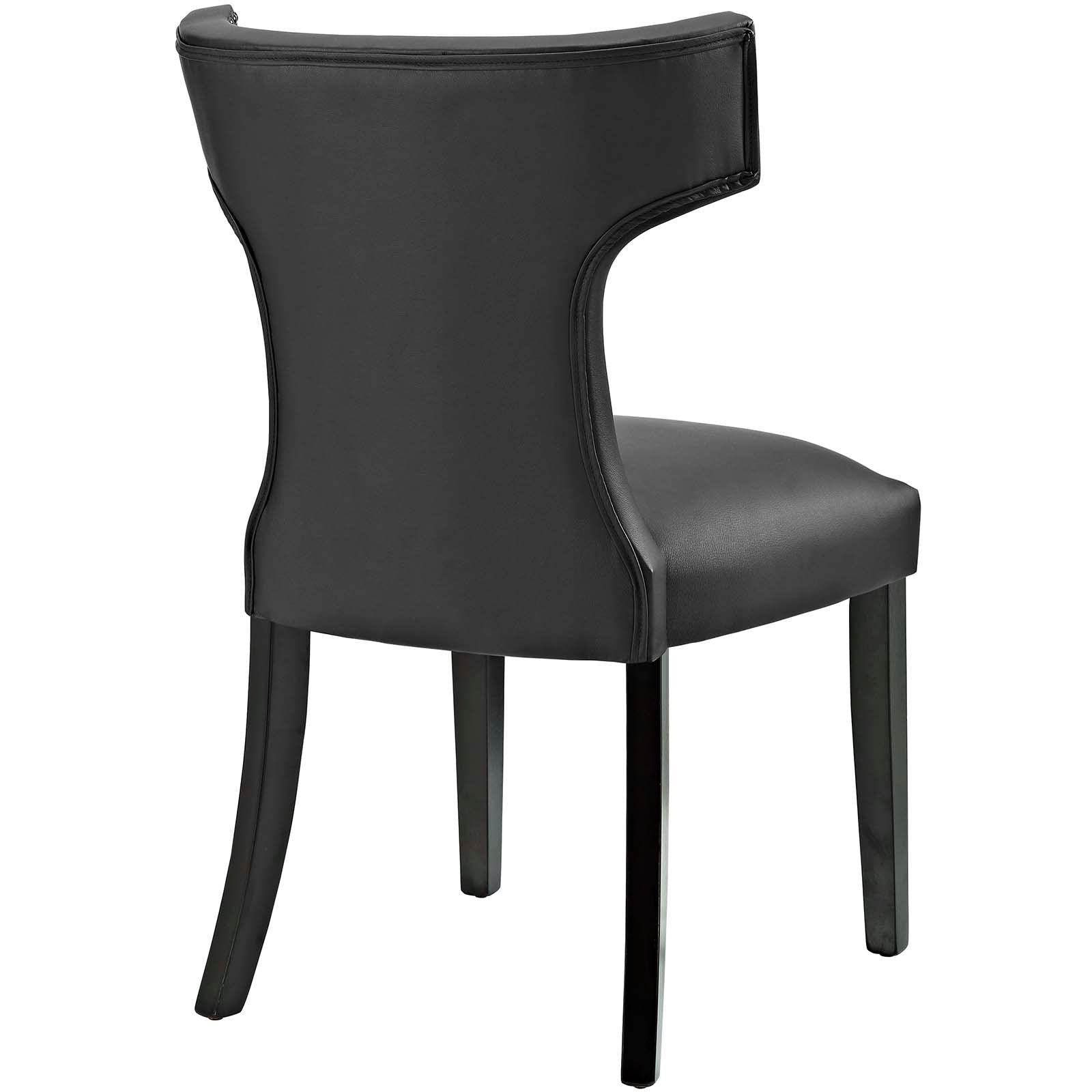 Modway Curve Vinyl Dining Chair | Dining Chairs | 