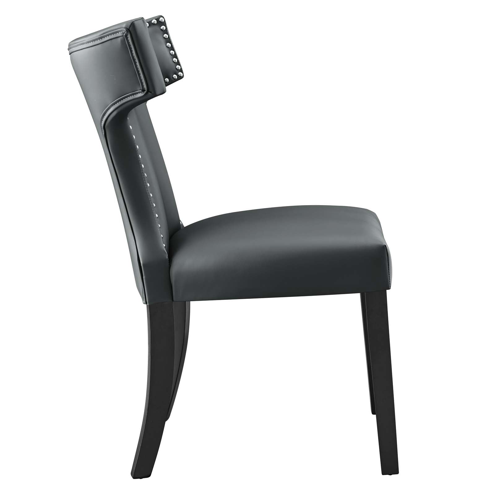 Modway Curve Vinyl Dining Chair | Dining Chairs | 