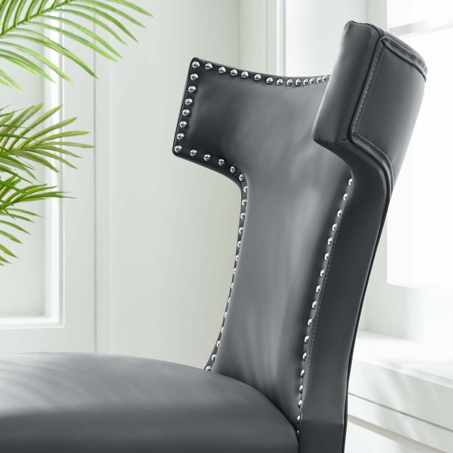 Modway Curve Vinyl Dining Chair | Dining Chairs | 