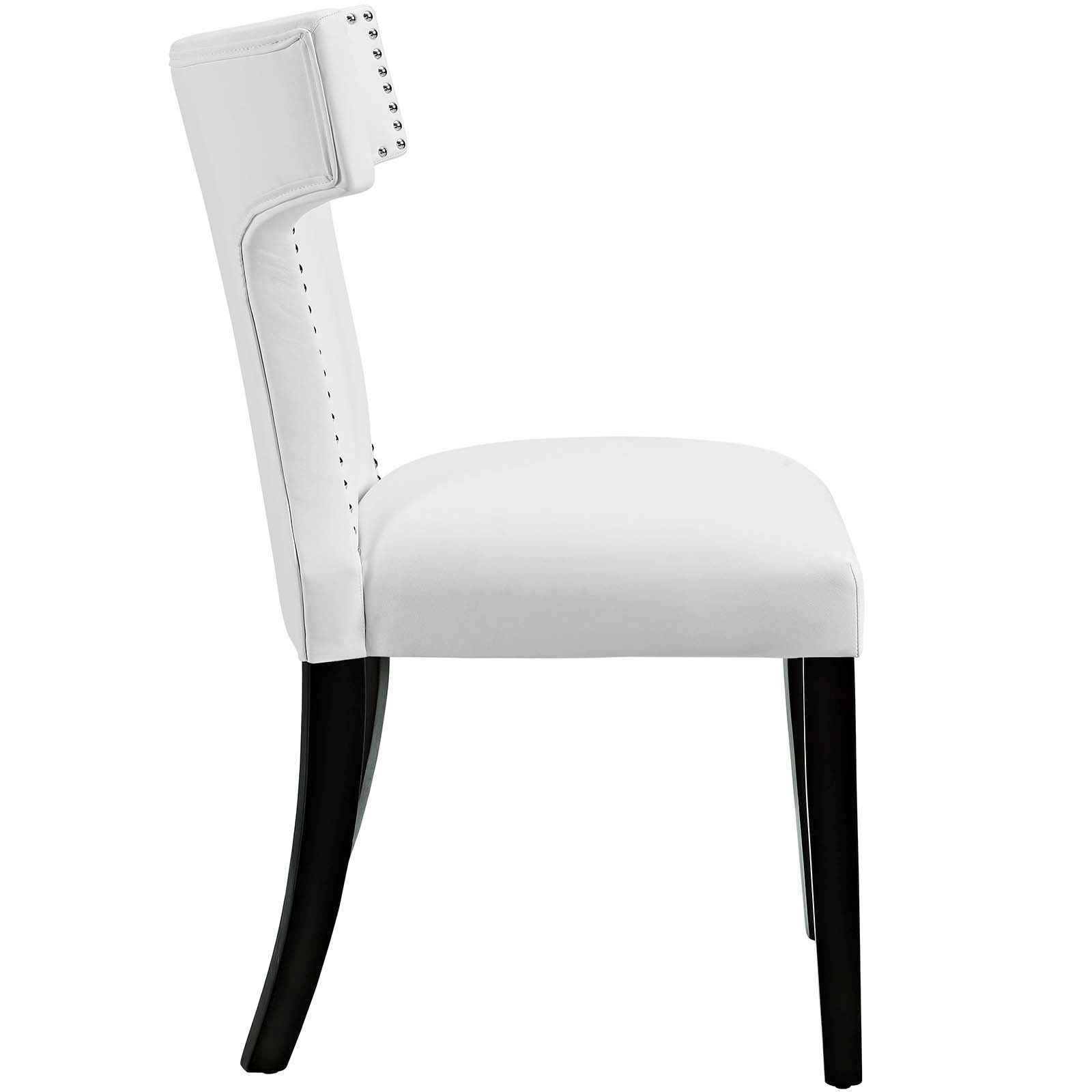 Modway Curve Vinyl Dining Chair | Dining Chairs | 