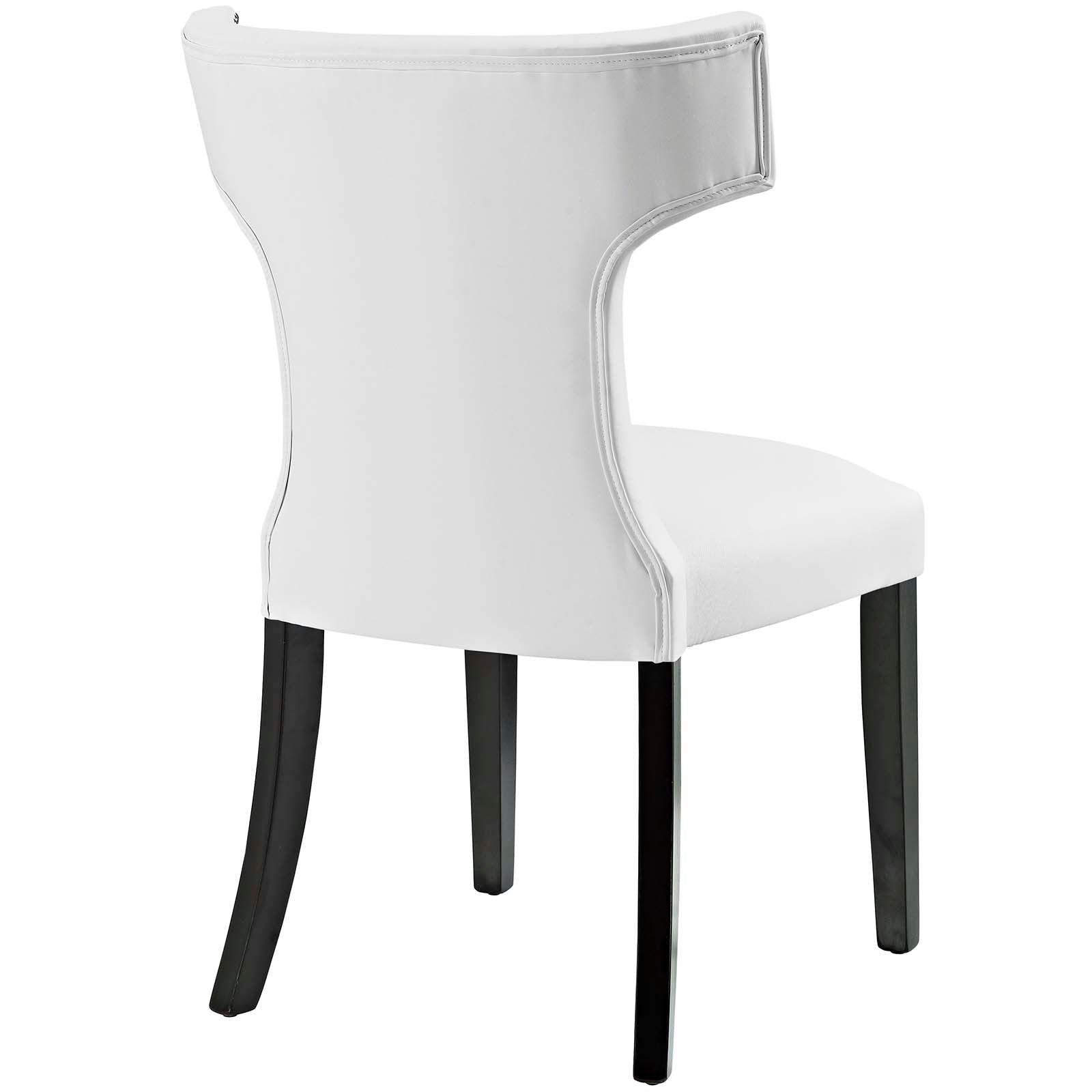 Modway Curve Vinyl Dining Chair | Dining Chairs | 