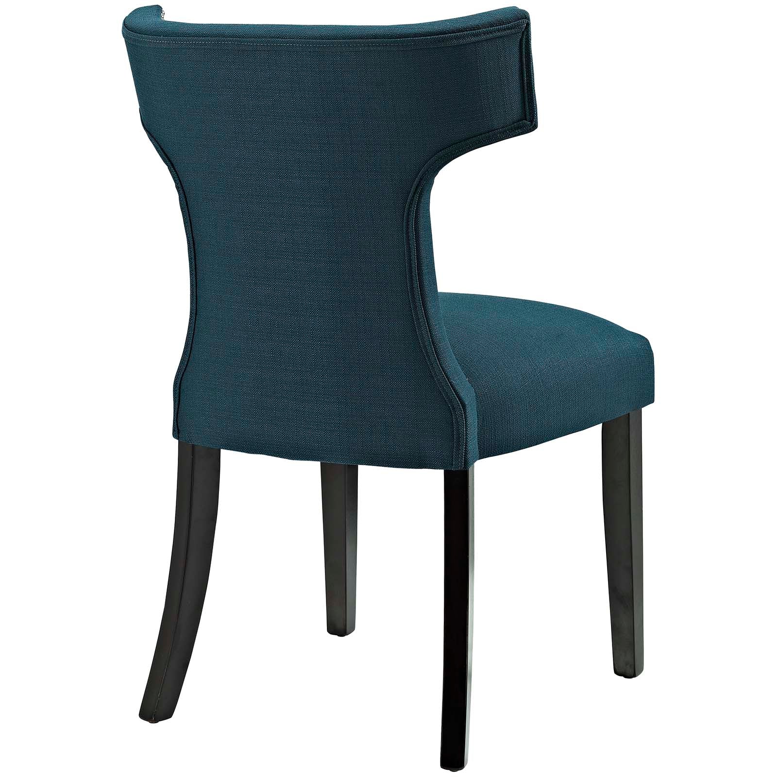 Modway Curve Fabric Dining Chair | Dining Chairs | 
