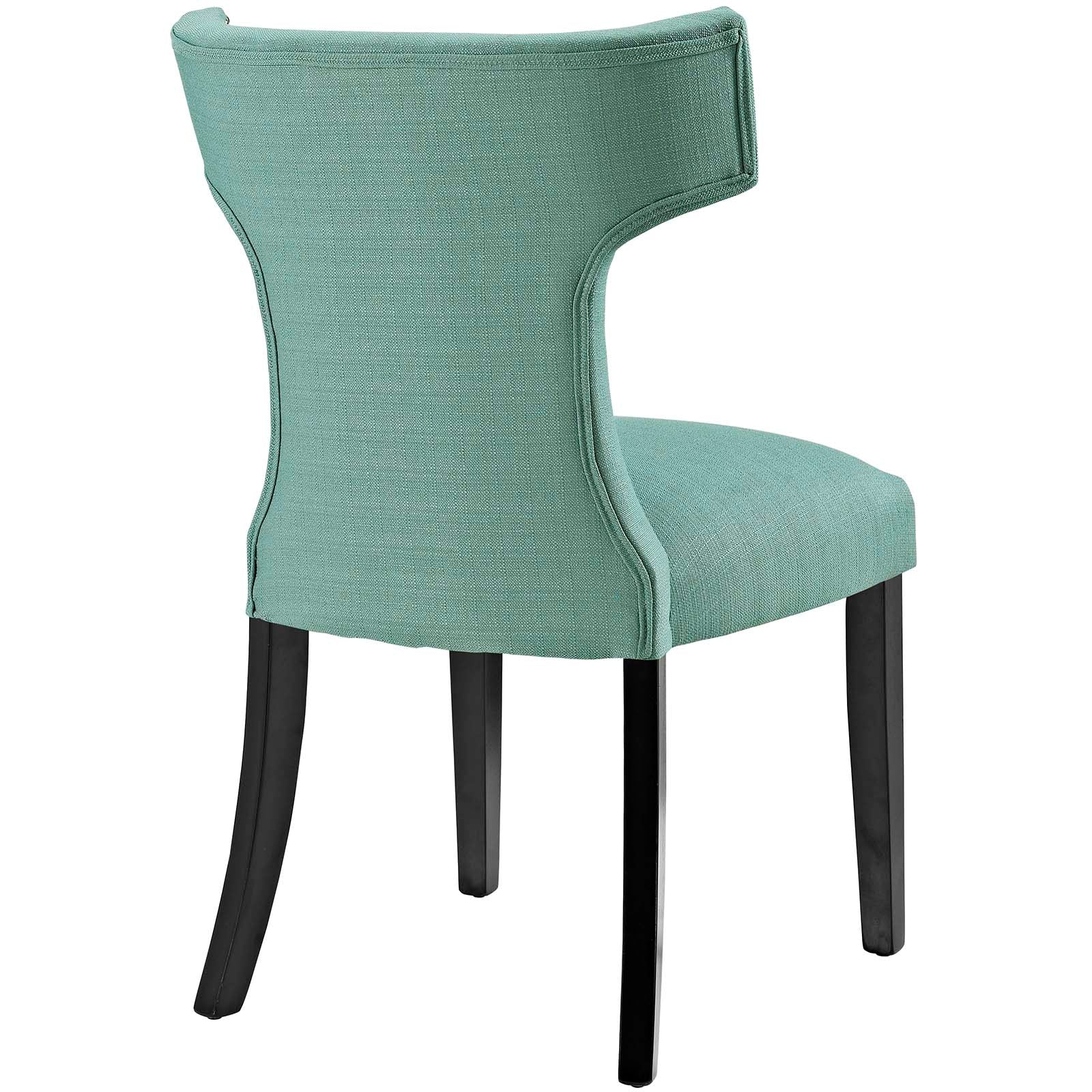 Modway Curve Fabric Dining Chair | Dining Chairs | 
