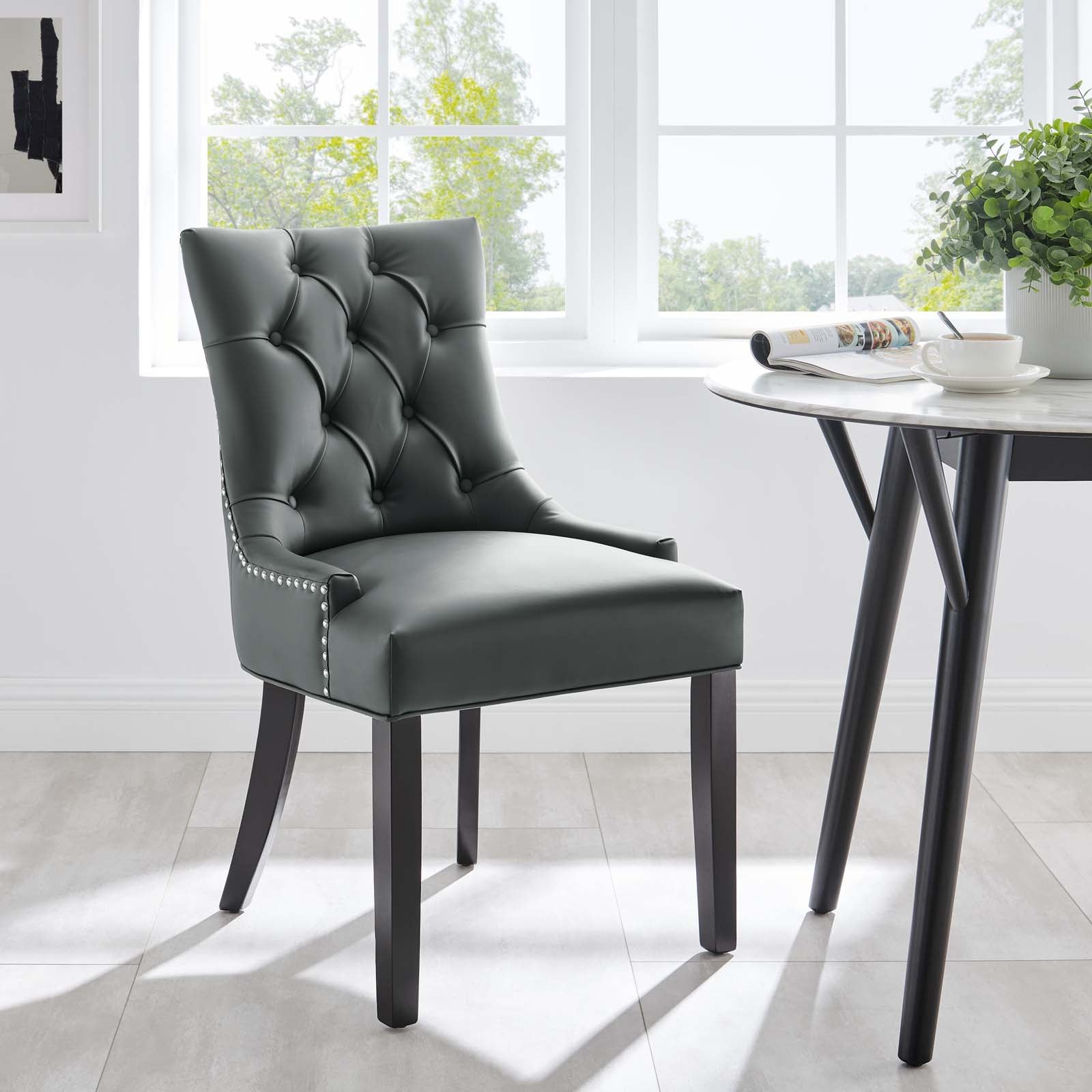 Modway Regent Vinyl Dining Chair | Dining Chairs | Modishstore-10