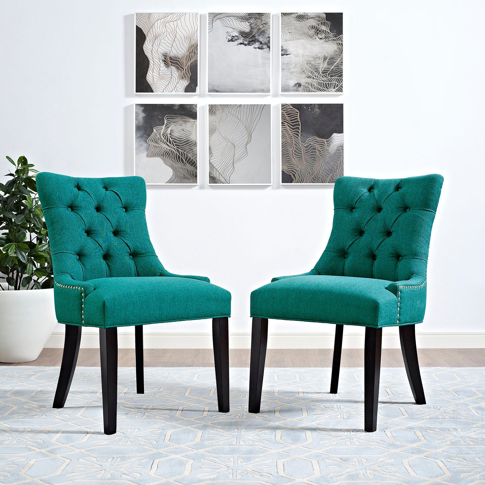 Modway Regent Fabric Dining Chair | Dining Chairs | Modishstore-6