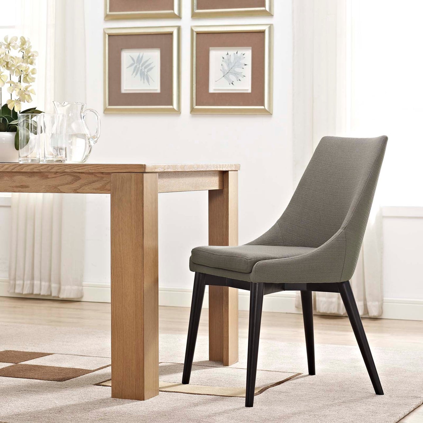 Modway Viscount Fabric Dining Chair | Dining Chairs | Modishstore-10