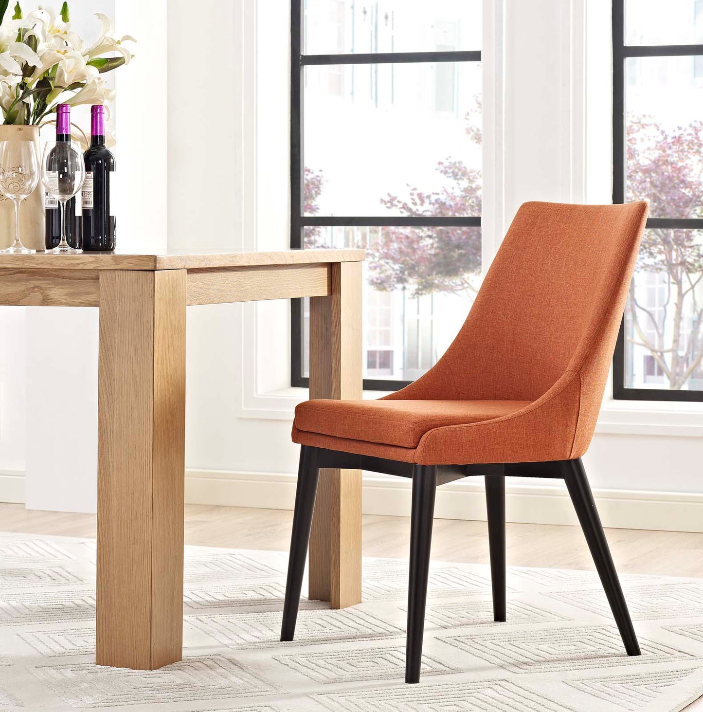 Modway Viscount Fabric Dining Chair | Dining Chairs | Modishstore-6