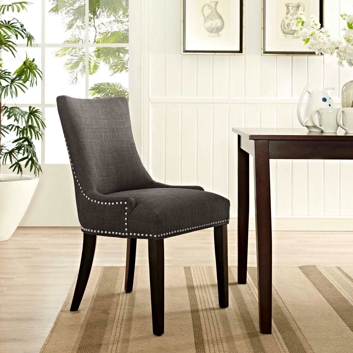 Modway Marquis Fabric Dining Chair | Dining Chairs | Modishstore-36