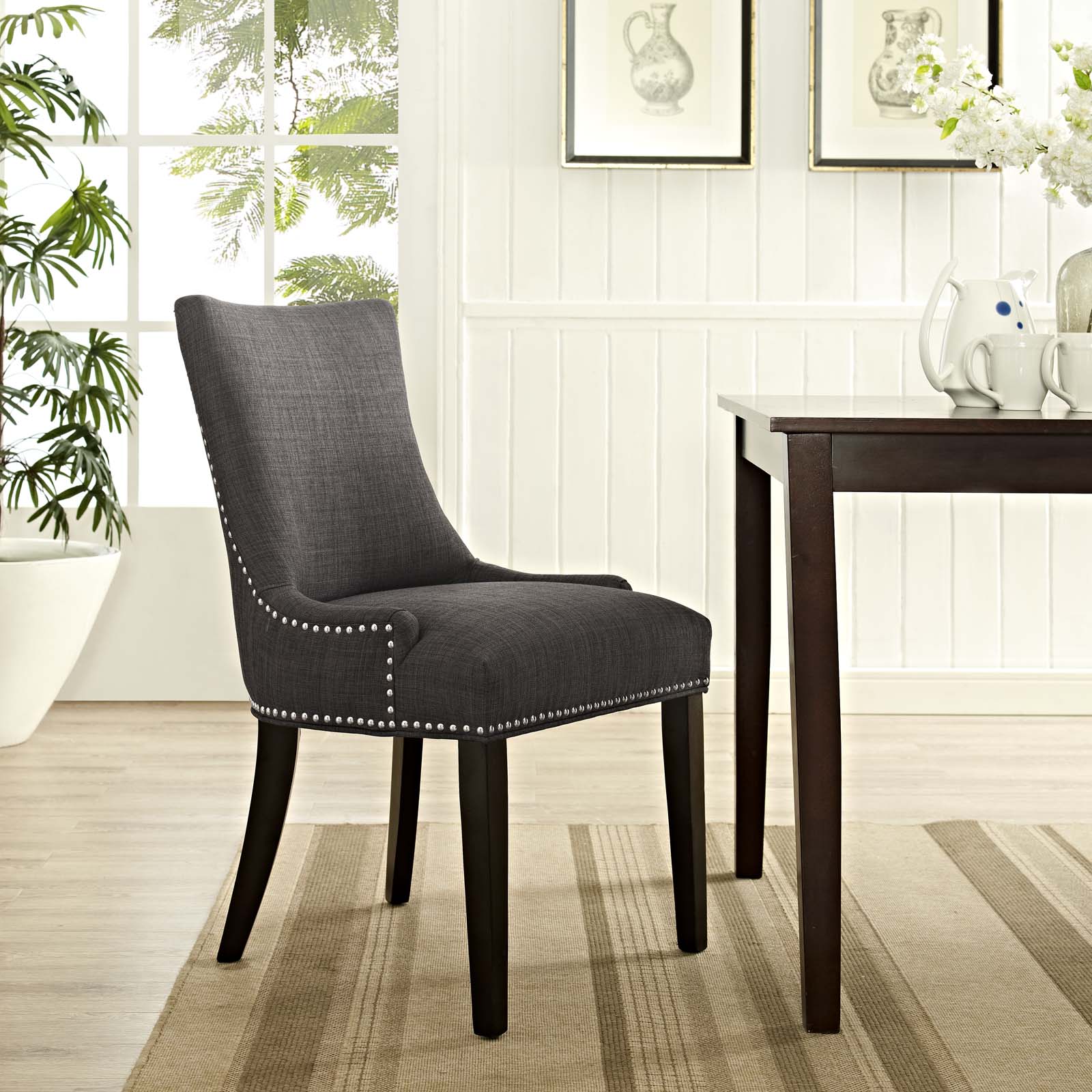 Modway Marquis Fabric Dining Chair | Dining Chairs | Modishstore-36