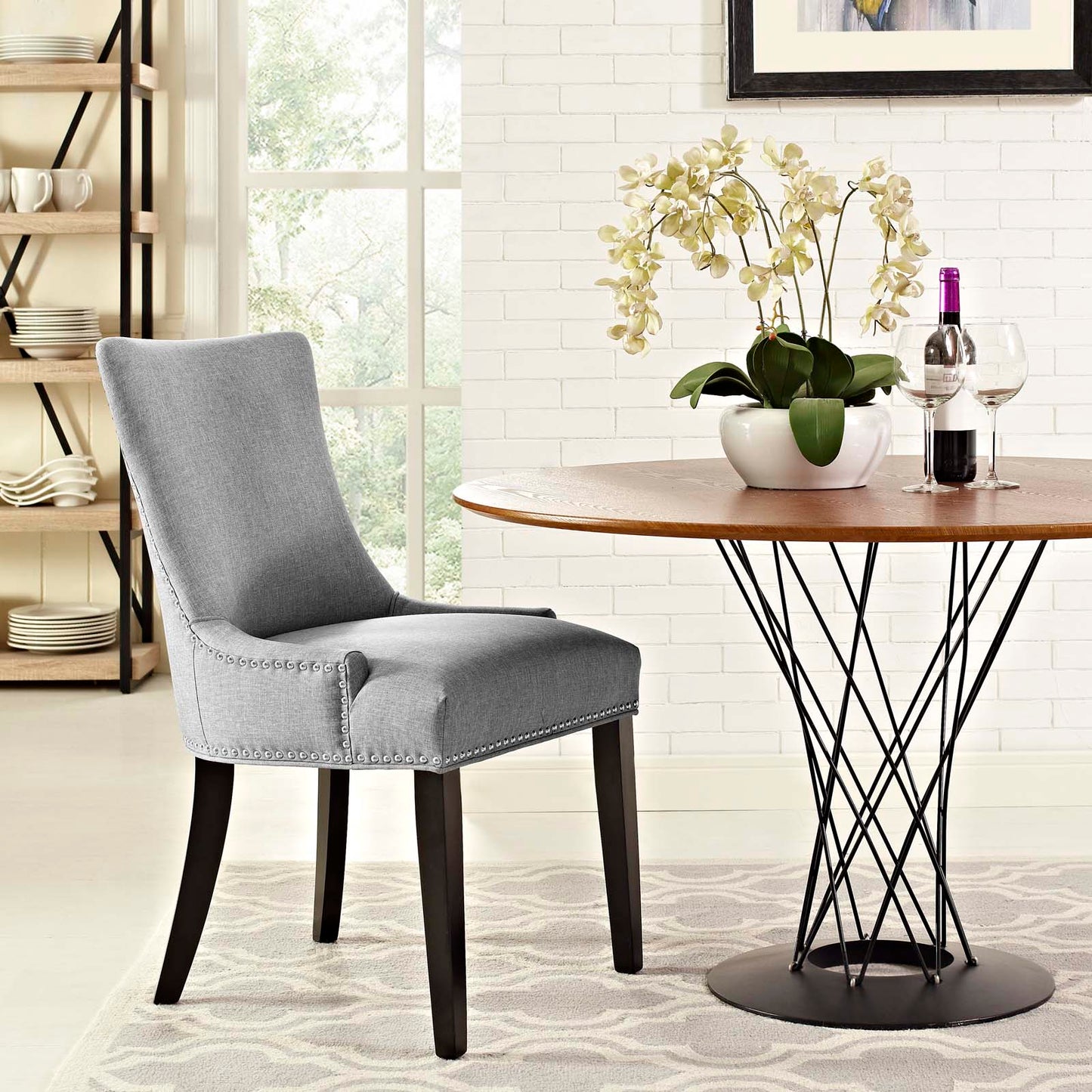 Modway Marquis Fabric Dining Chair | Dining Chairs | Modishstore-16