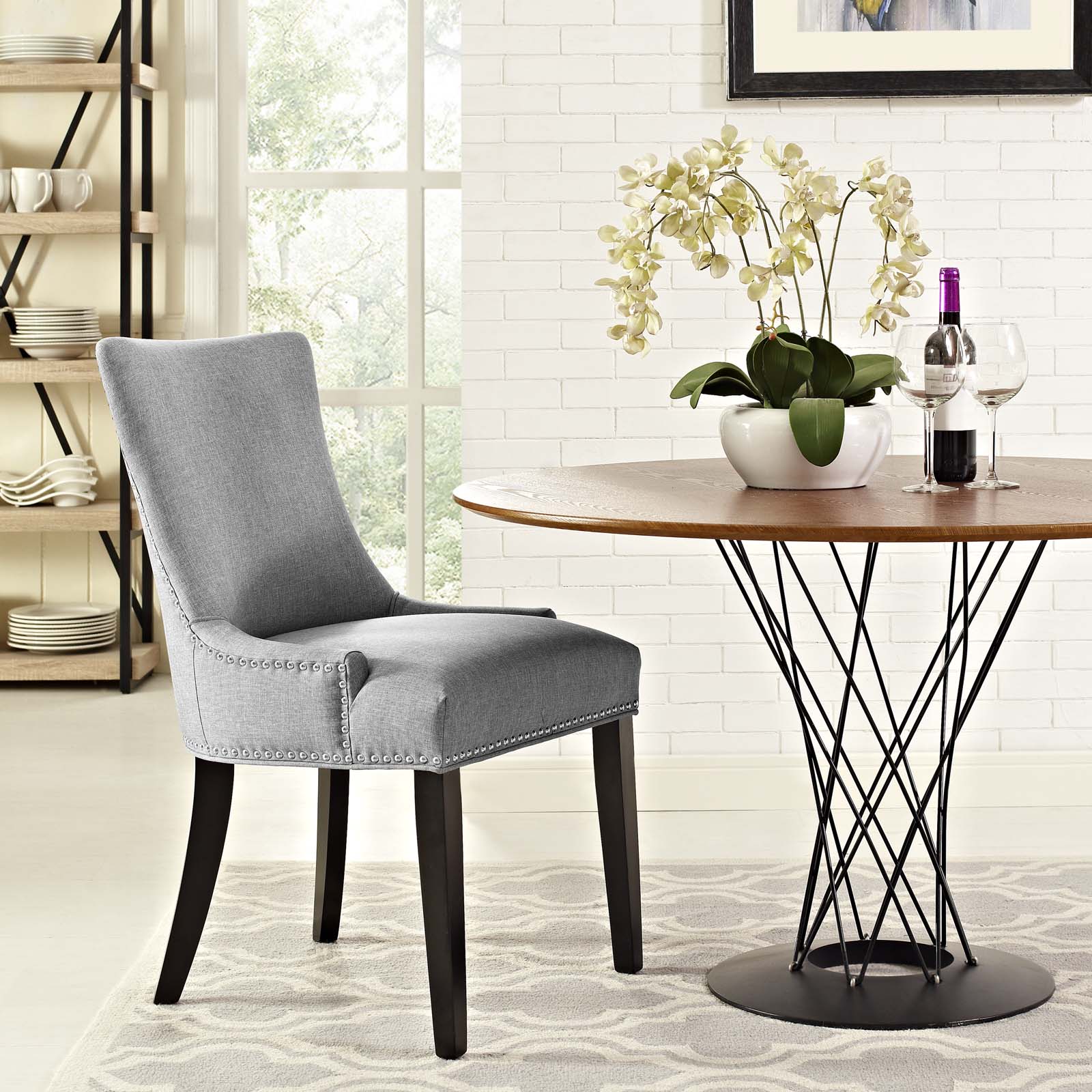Modway Marquis Fabric Dining Chair | Dining Chairs | Modishstore-16