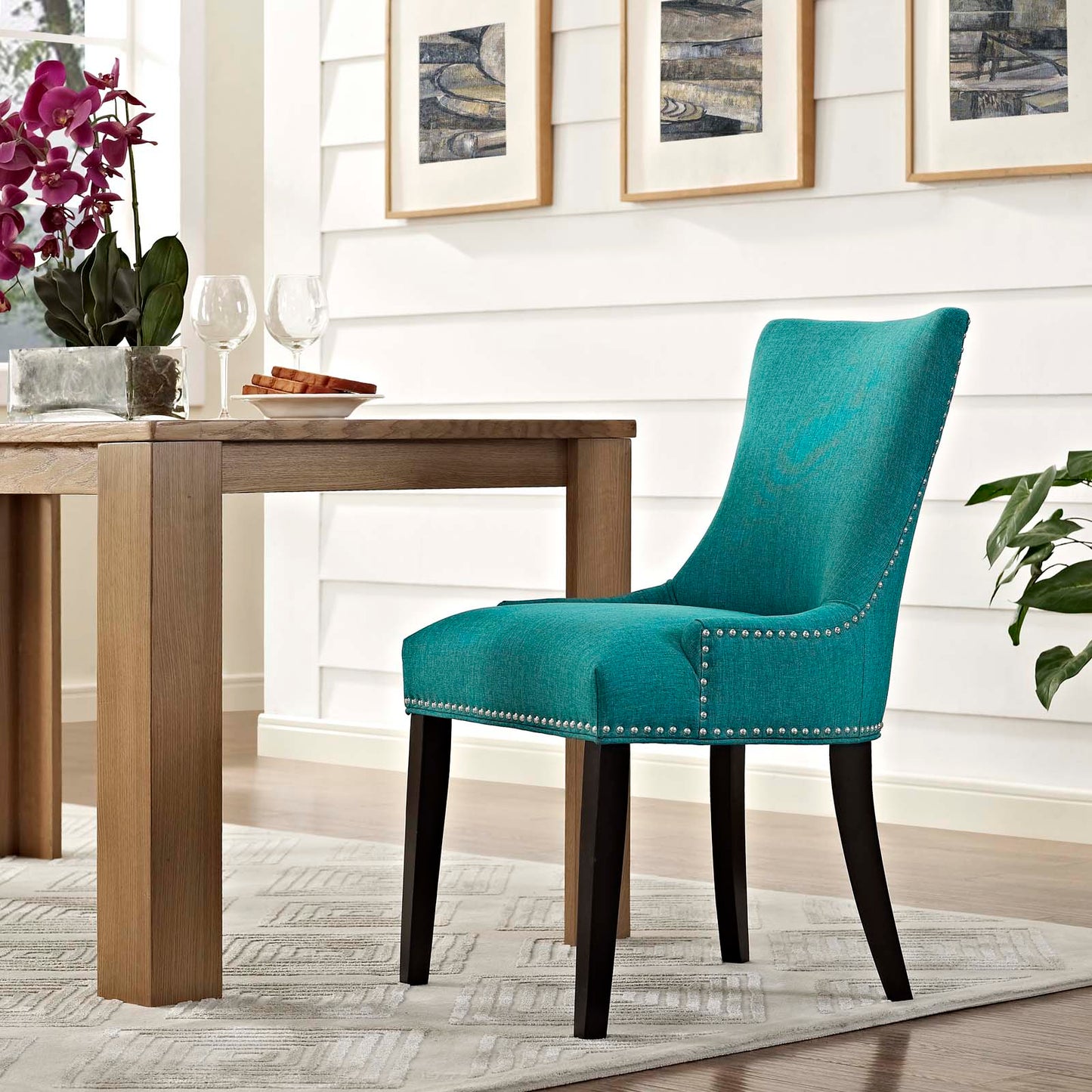 Modway Marquis Fabric Dining Chair | Dining Chairs | Modishstore-5