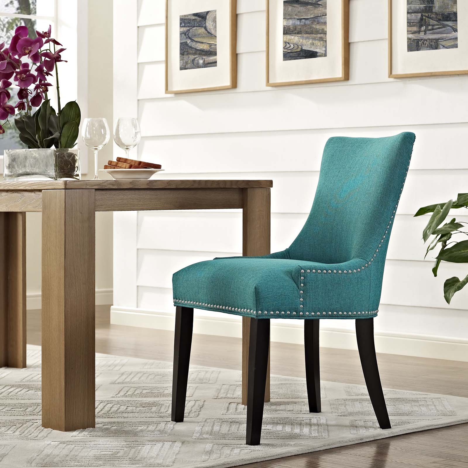 Modway Marquis Fabric Dining Chair | Dining Chairs | Modishstore-5