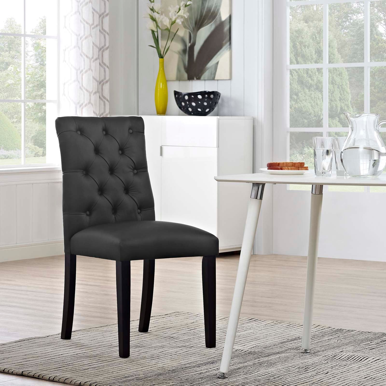 Modway Duchess Vinyl Dining Chair | Dining Chairs | 