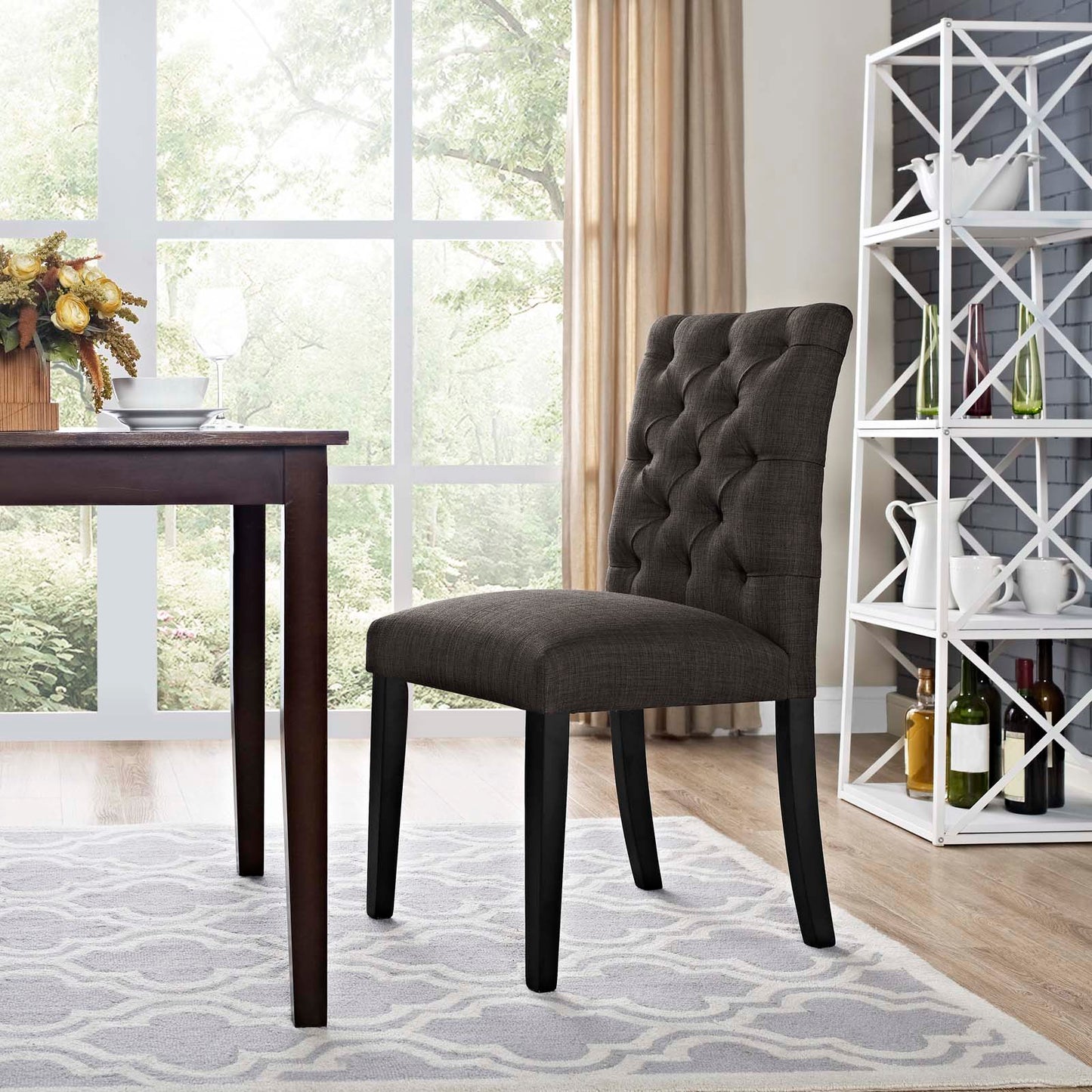 Modway Duchess Fabric Dining Chair | Dining Chairs | 