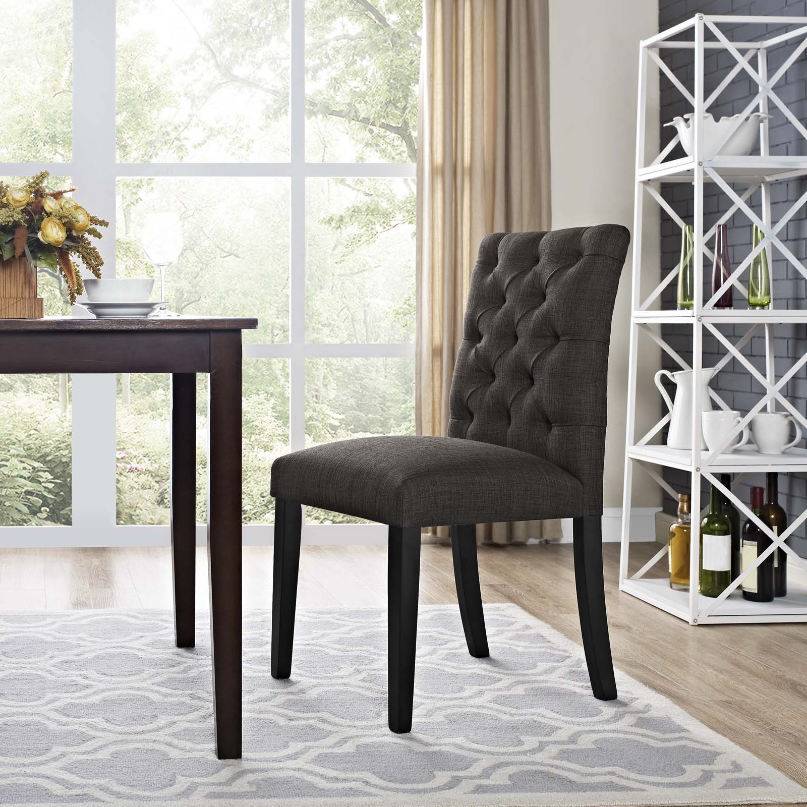 Modway Duchess Fabric Dining Chair | Dining Chairs | 