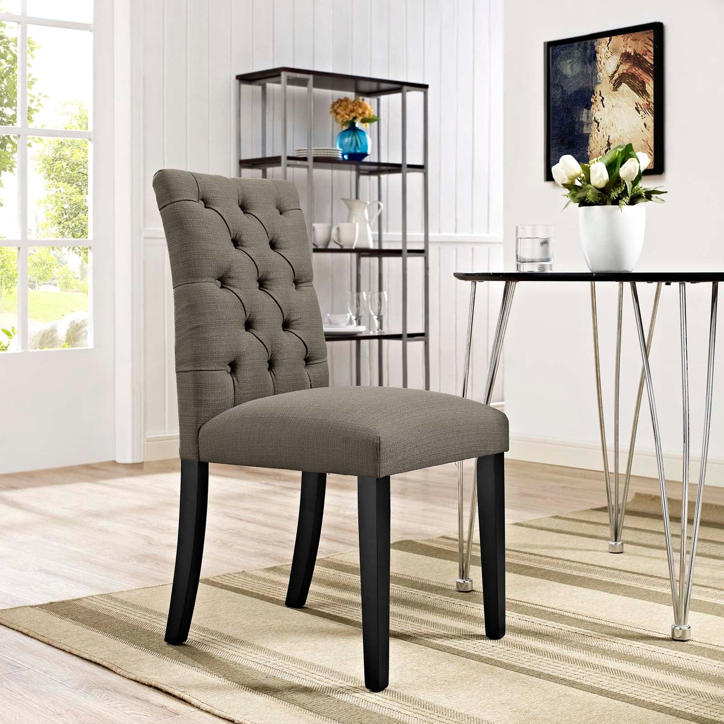 Modway Duchess Fabric Dining Chair | Dining Chairs | 