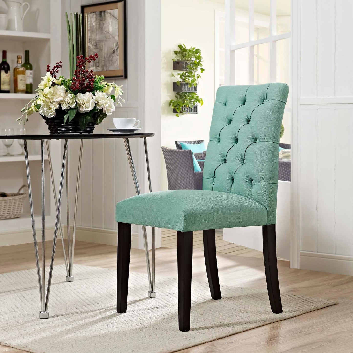 Modway Duchess Fabric Dining Chair | Dining Chairs | 