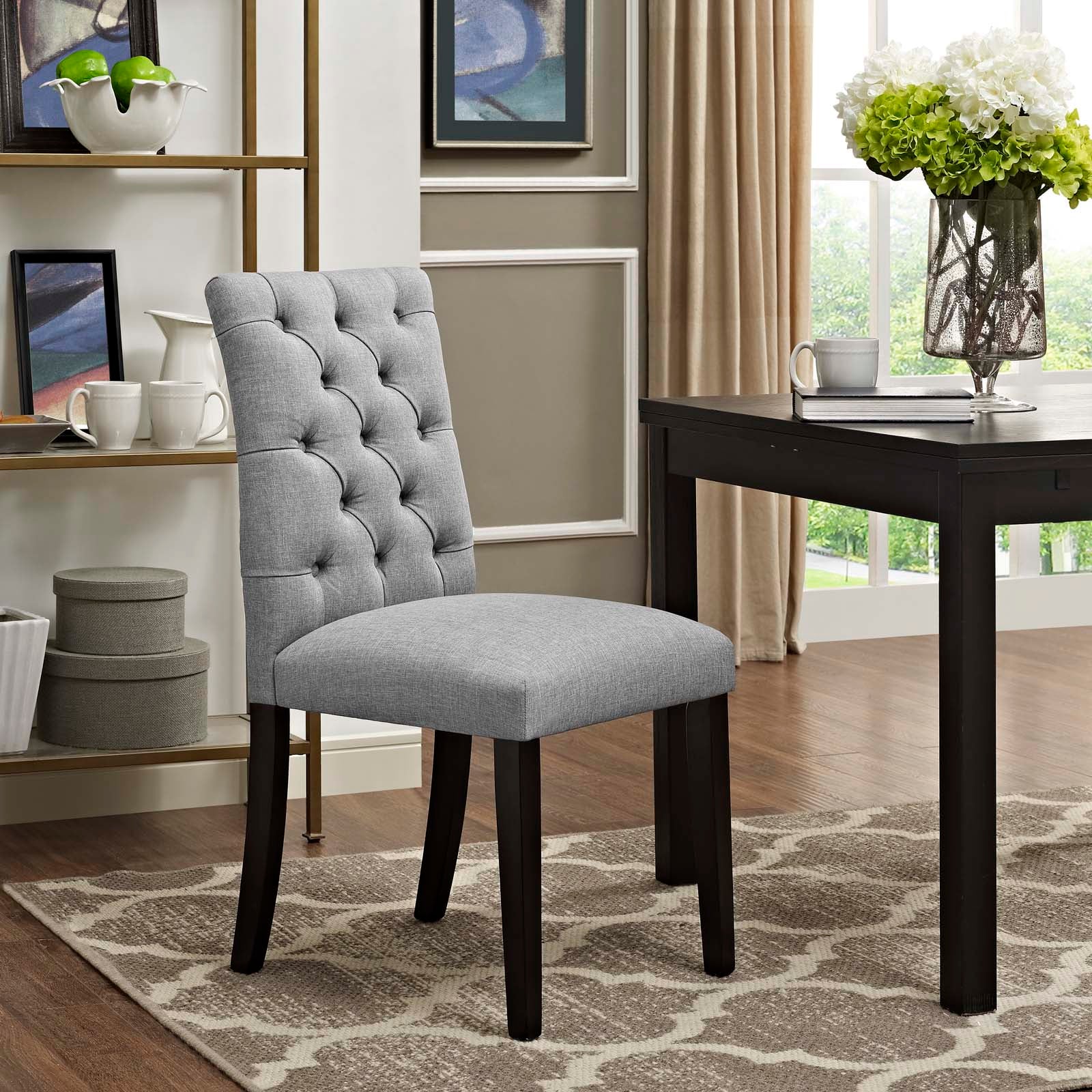 Modway Duchess Fabric Dining Chair | Dining Chairs | 