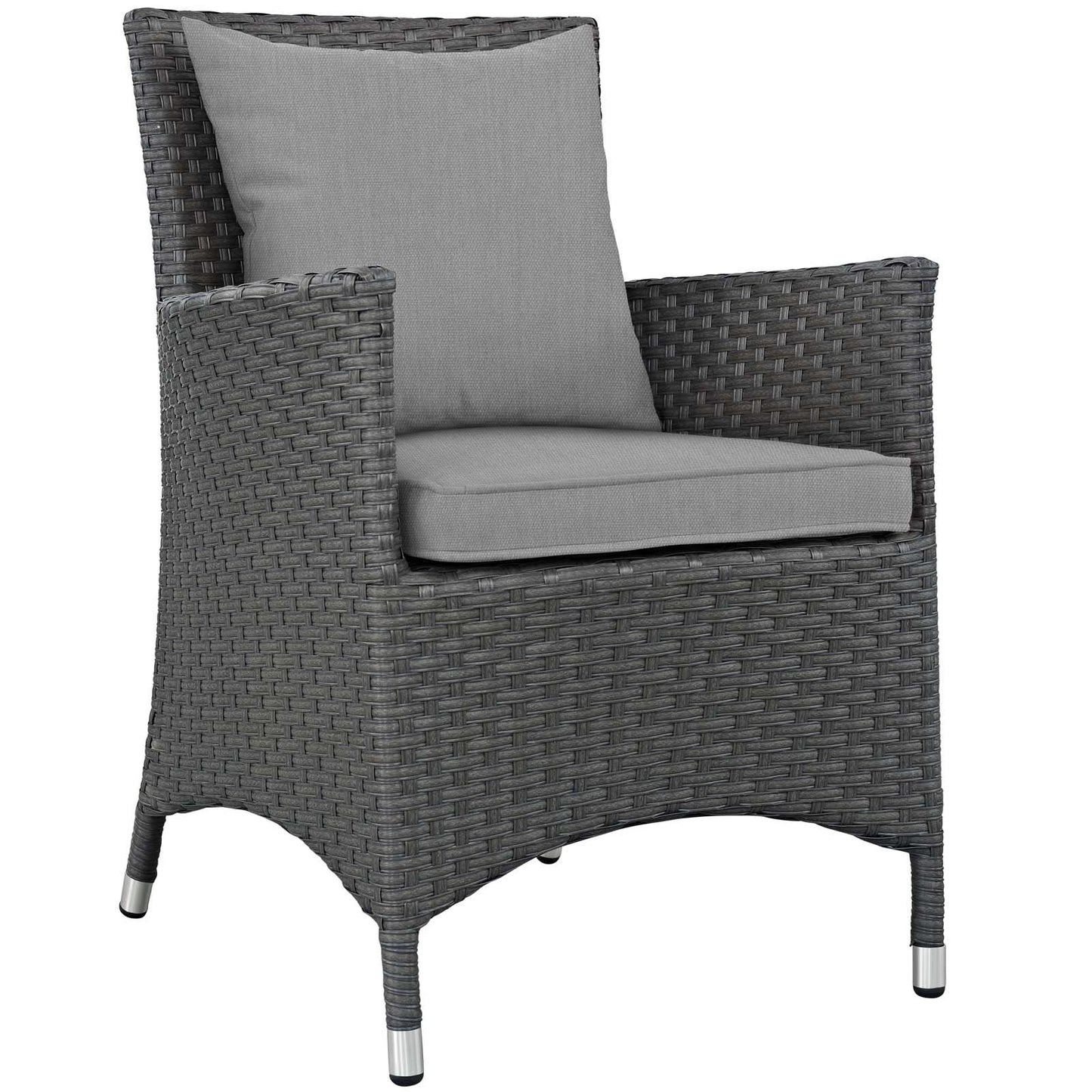 Modway Sojourn 2 Piece Outdoor Patio Sunbrella® Dining Set