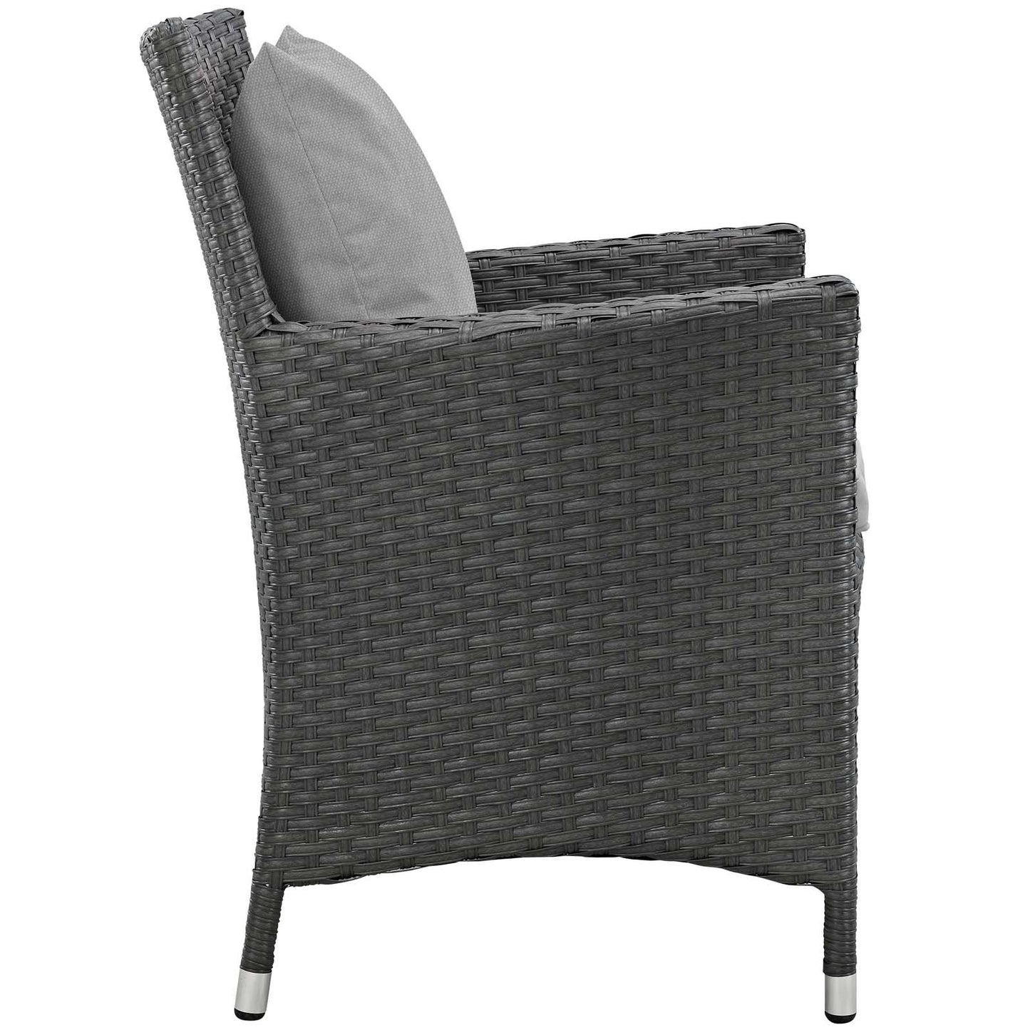 Modway Sojourn 7 Piece Outdoor Patio Sunbrella® Dining Set